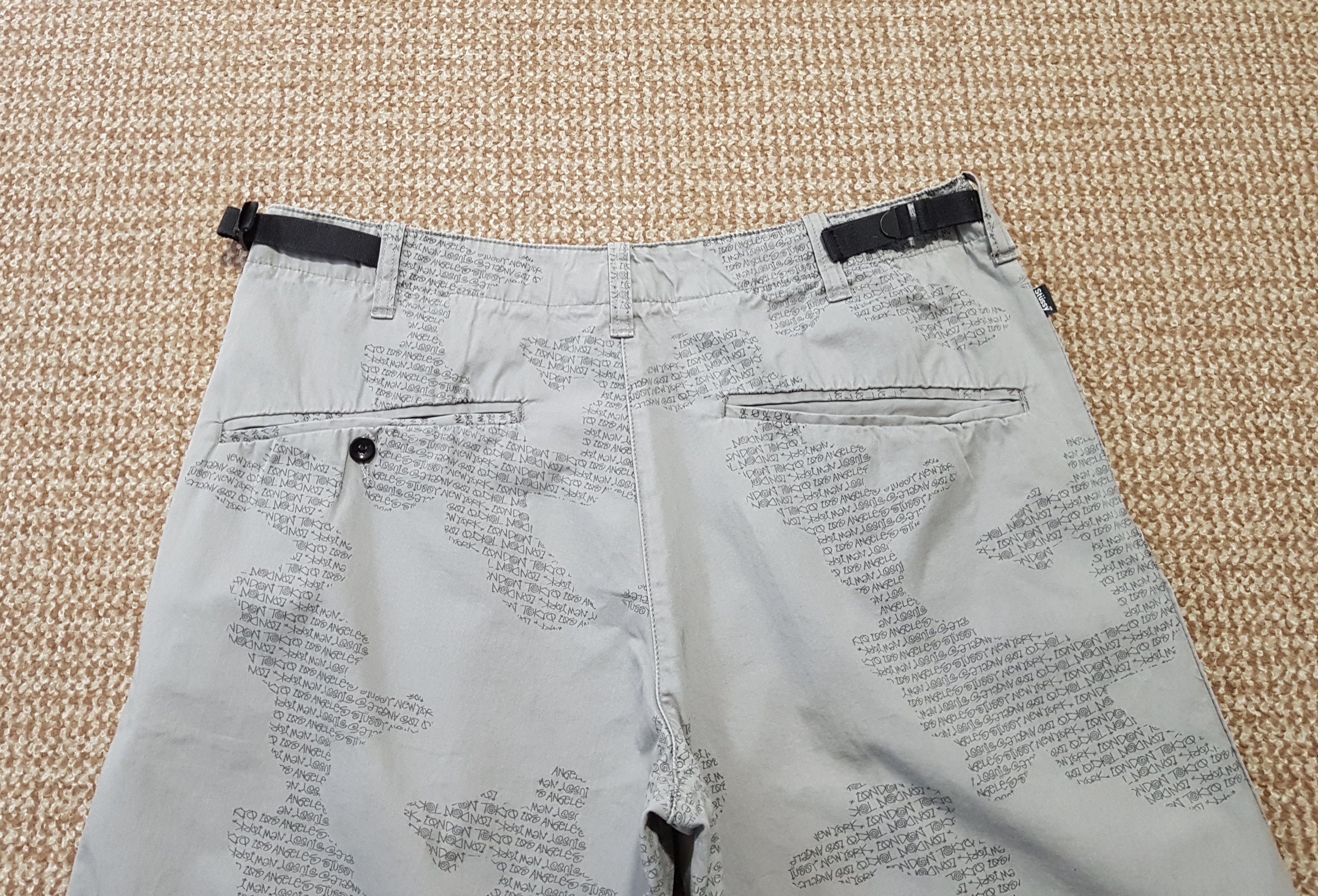 Stussy Stussy Vintage Y2K Spellout Camouflage AOP Military Shorts Size US 34 / EU 50 - 5 Thumbnail