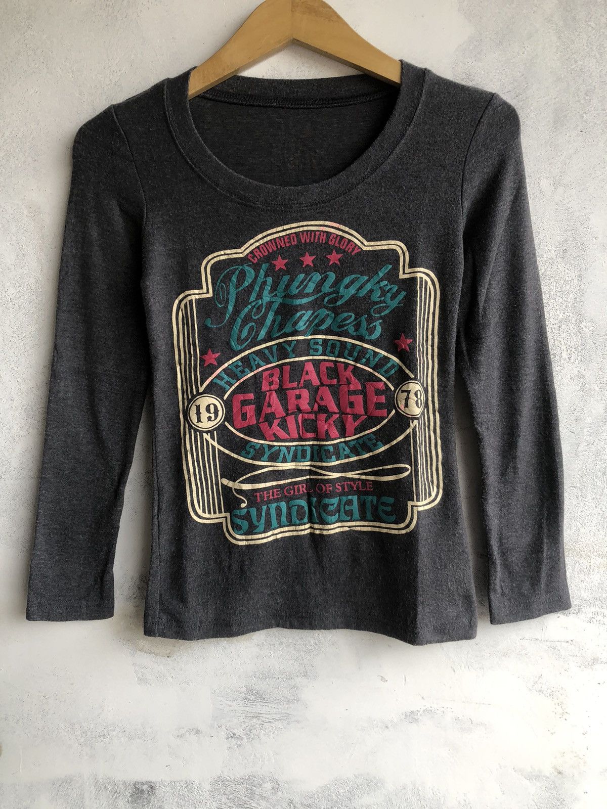 Hysteric Glamour Gothic Poem LongSleeve Y2K Punk Rock Style Size US M / EU 48-50 / 2 - 1 Thumbnail