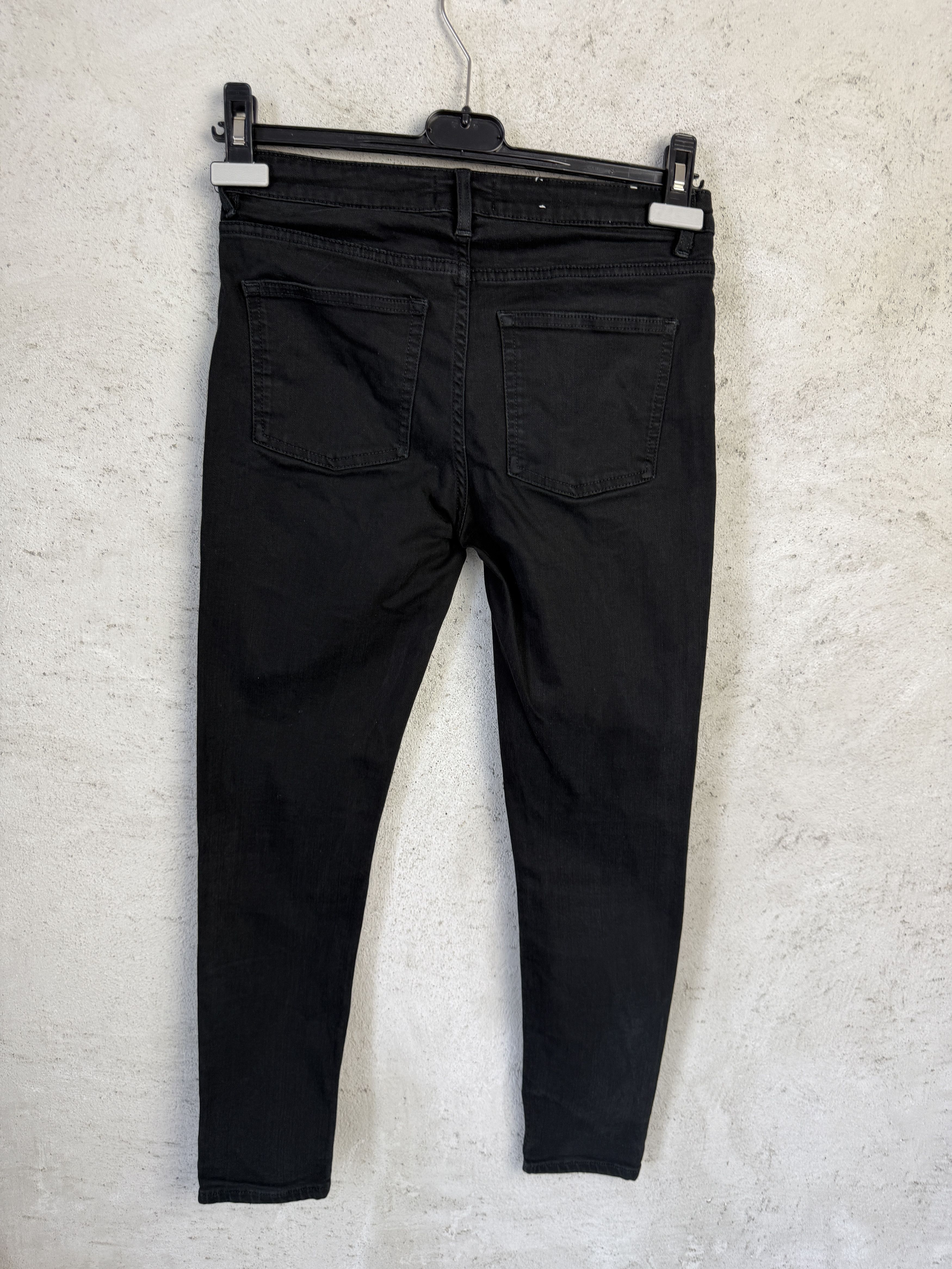 Acne Studios Acne Studios Skin 5 Black denim jeans pants Size 27" / US 4 / IT 40 - 3 Thumbnail