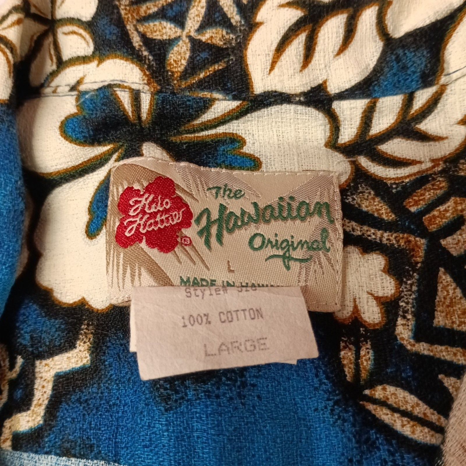 Hilo Hattie Hilo Hattie "The Hawaiian Original" Aloha Shirt Men's Size L Size US L / EU 52-54 / 3 - 3 Thumbnail