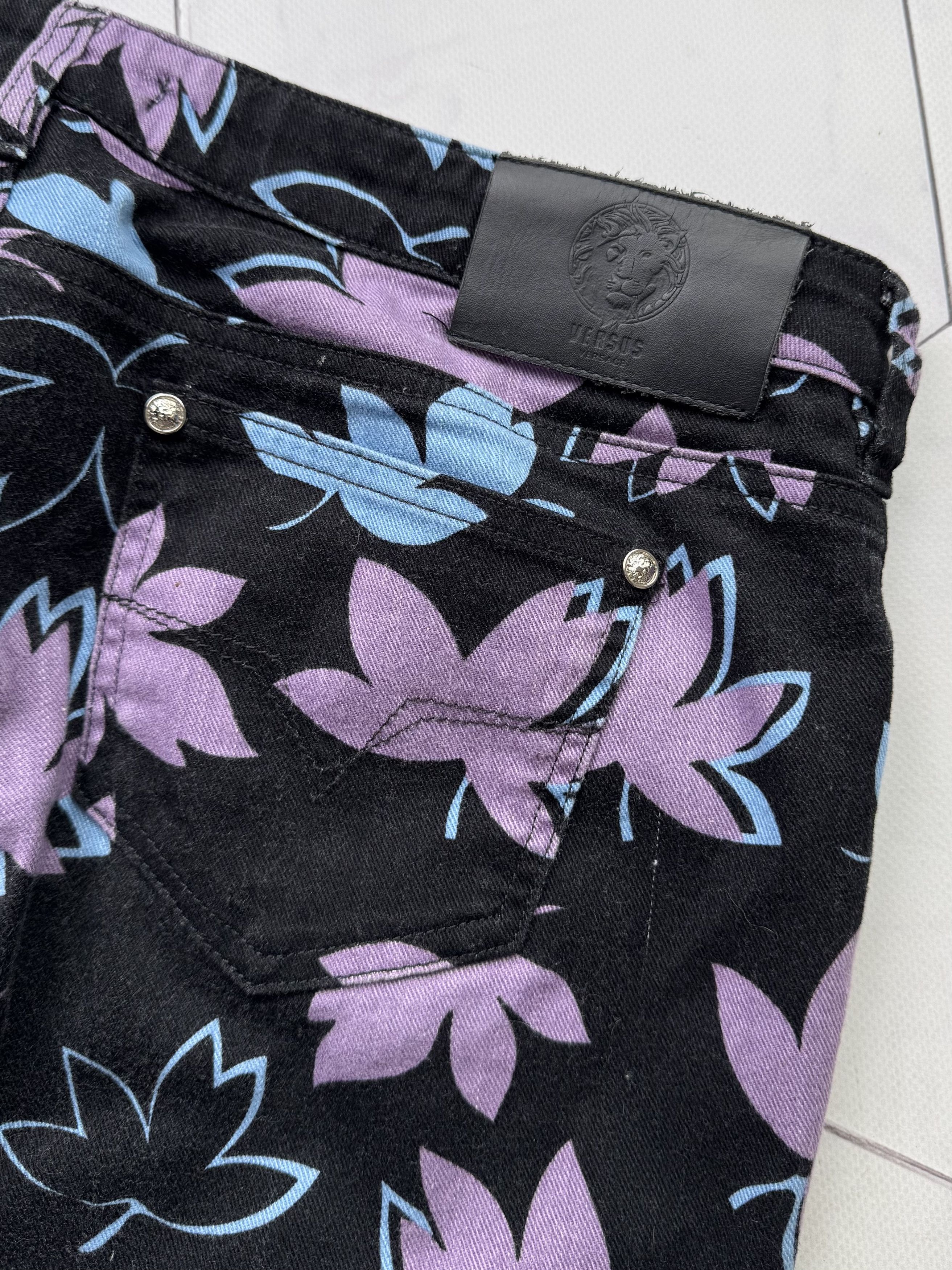 Versus Versace Versus Versace Printed Jeans (B23) Size 29" - 13 Thumbnail