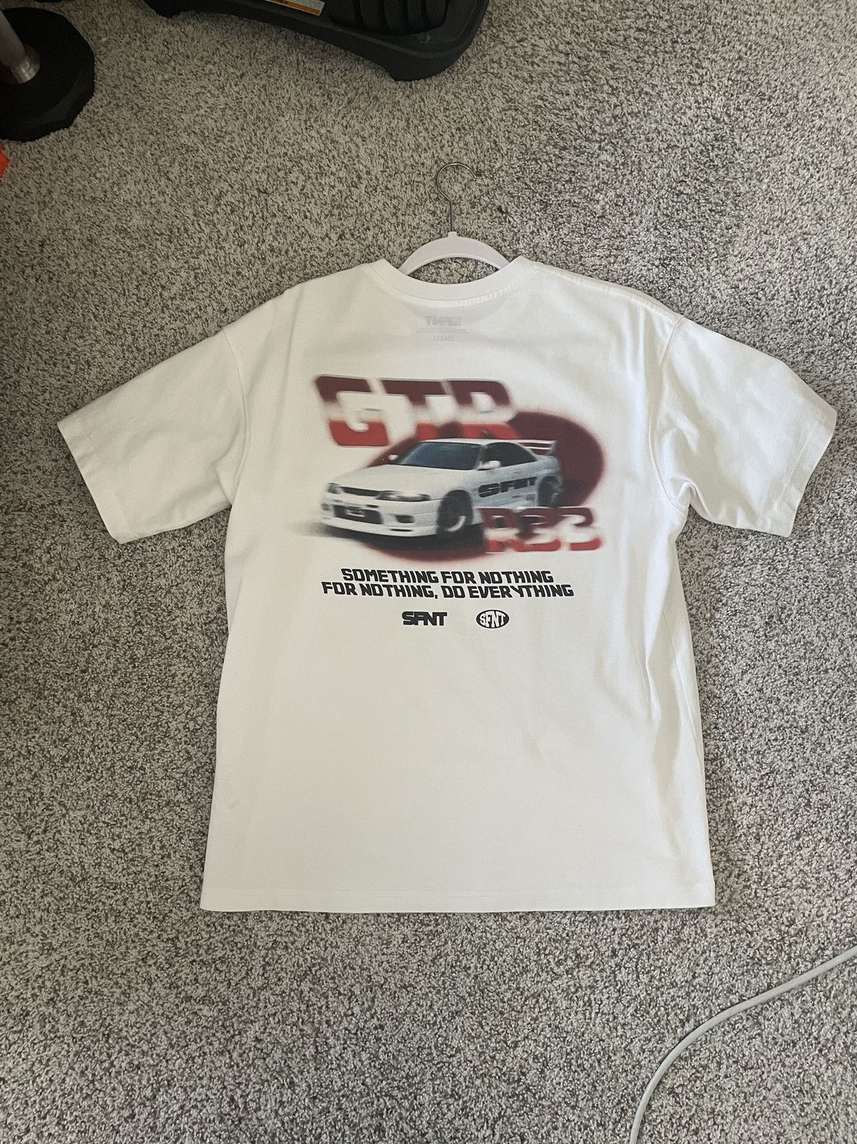 Japanese Brand SFNT racecar tee shirt Size US S / EU 44-46 / 1 - 2 Thumbnail