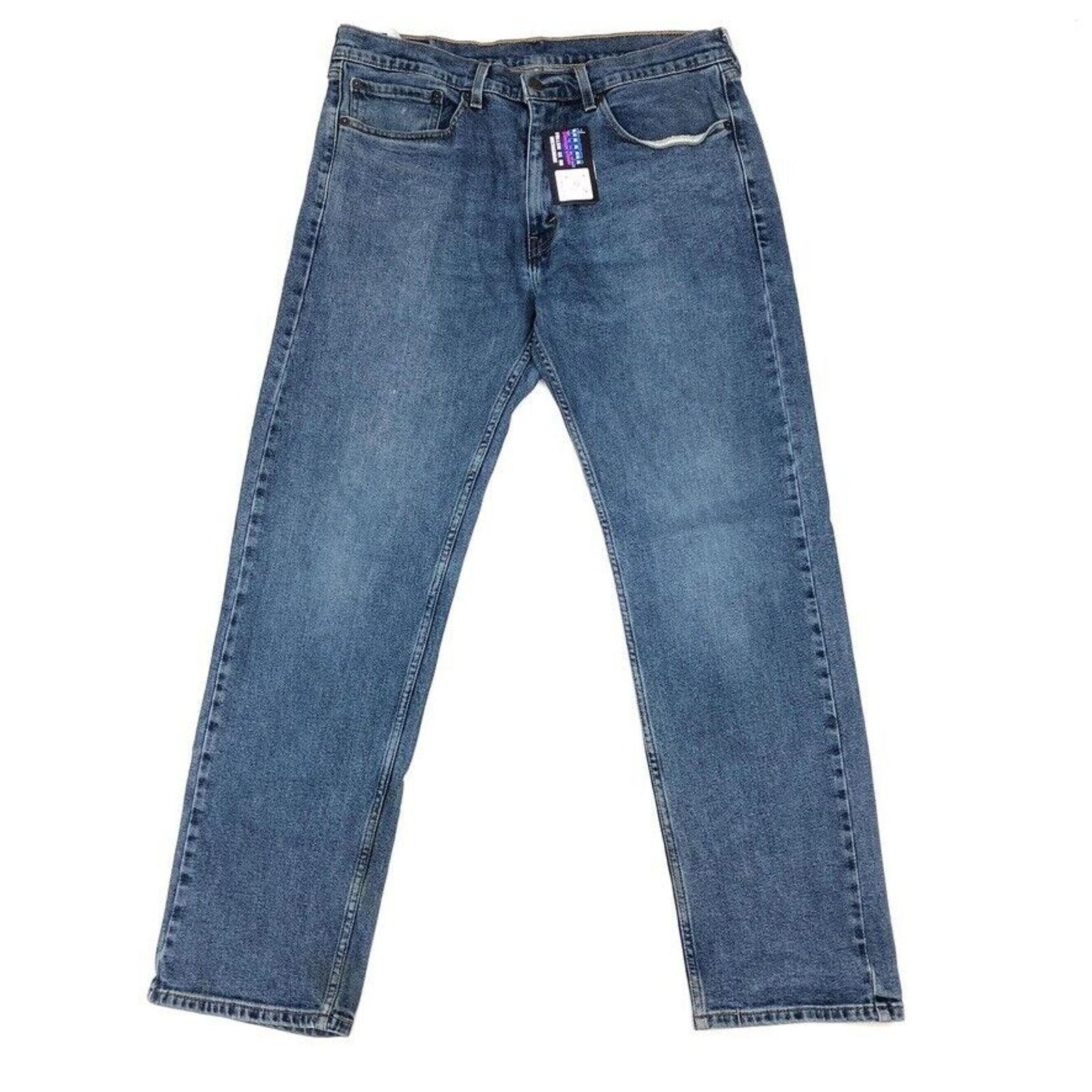 Levi's Levis 505 Blue Denim Jeans Size 34x32 Mens Pants Casual B7 Size US 34 / EU 50 - 1 Thumbnail