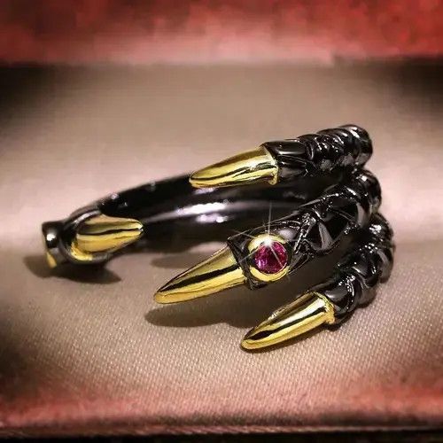 Jewelry Dragon Claw Ring Size ONE SIZE - 4 Thumbnail