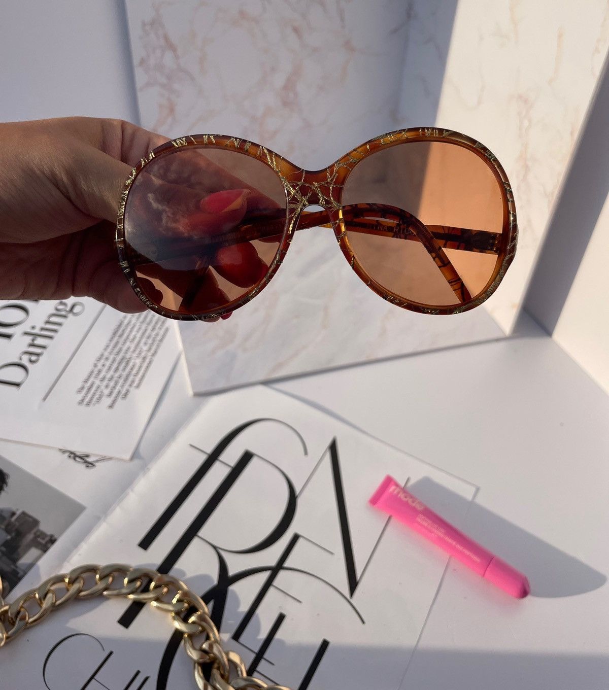 Nina Ricci Nina Richi vintage sunglasses Size ONE SIZE - 17 Thumbnail