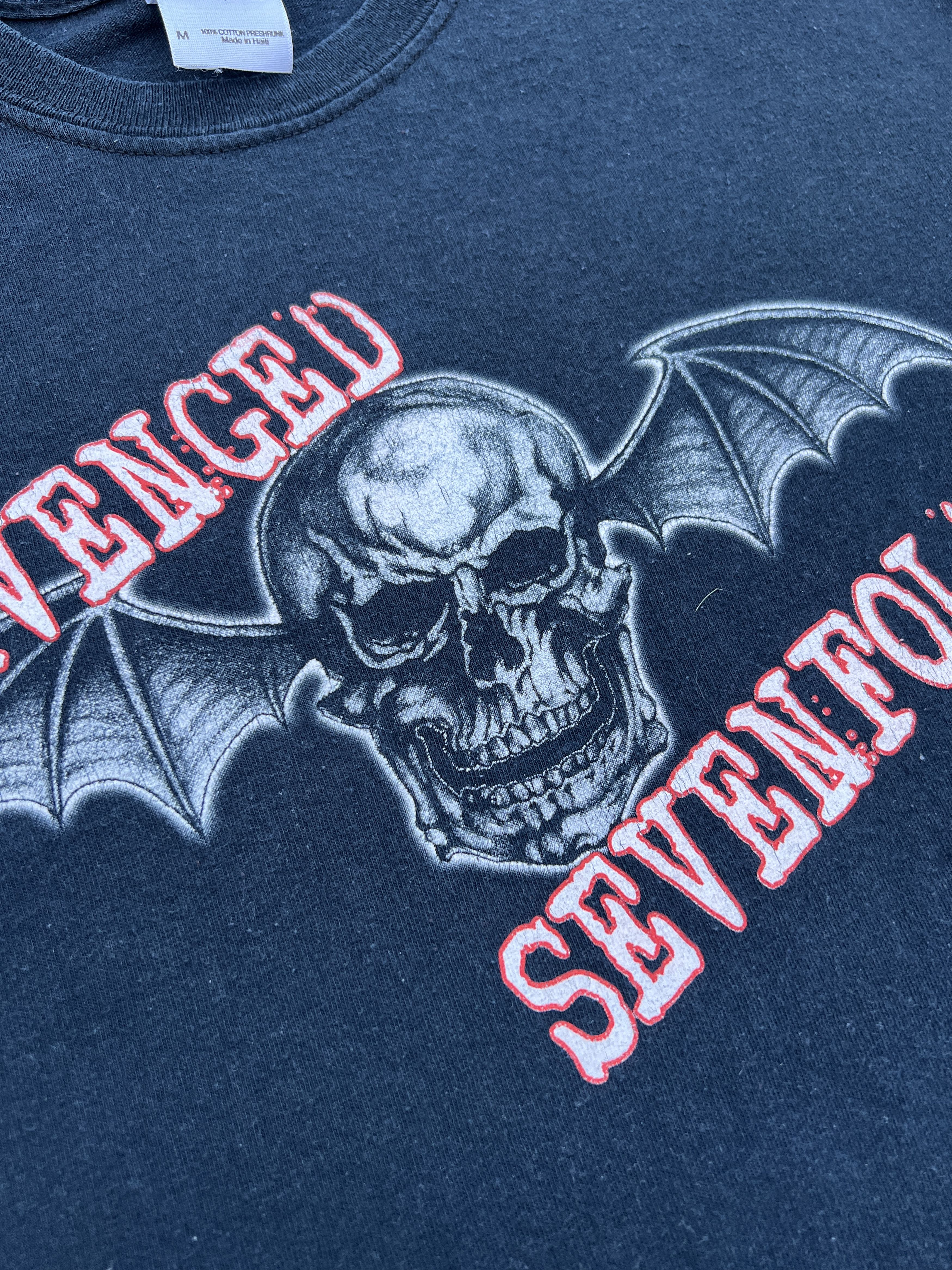Band Tees Vintage 2000s Avenged Sevenfold Rock Band T-shirt Size US M / EU 48-50 / 2 - 6 Thumbnail