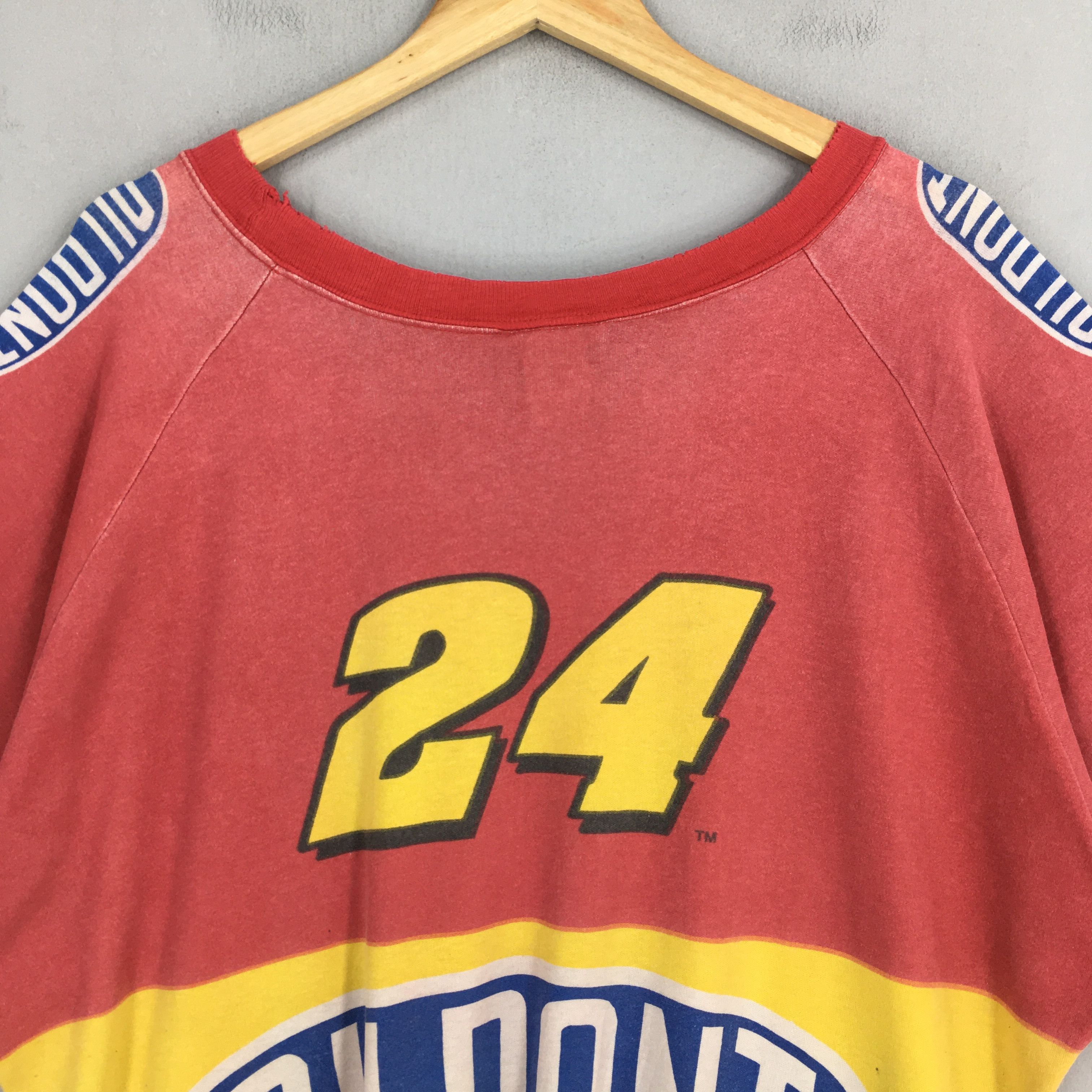 NASCAR 90s Hendrick Motorsports Racing Car Nascar T shirt XLarge Size US XL / EU 56 / 4 - 8 Thumbnail