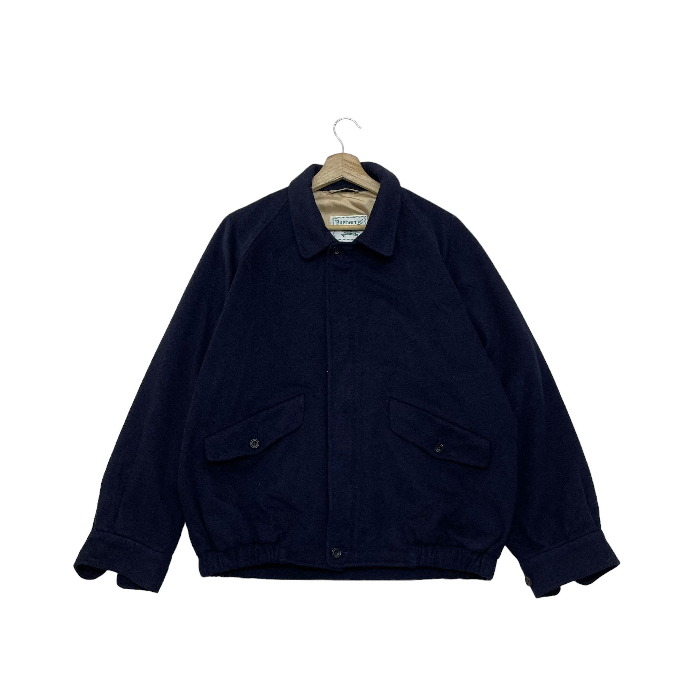 Burberry Burberrys Wool Jacket Size US L / EU 52-54 / 3 - 8 Thumbnail