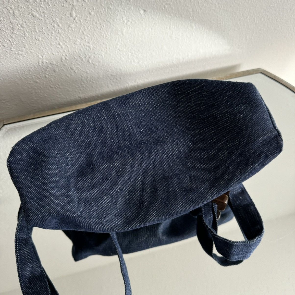 Other Vintage Y2K Blue Denim Yellow Butterfly Jean Crossbody Bag Size ONE SIZE - 7 Thumbnail
