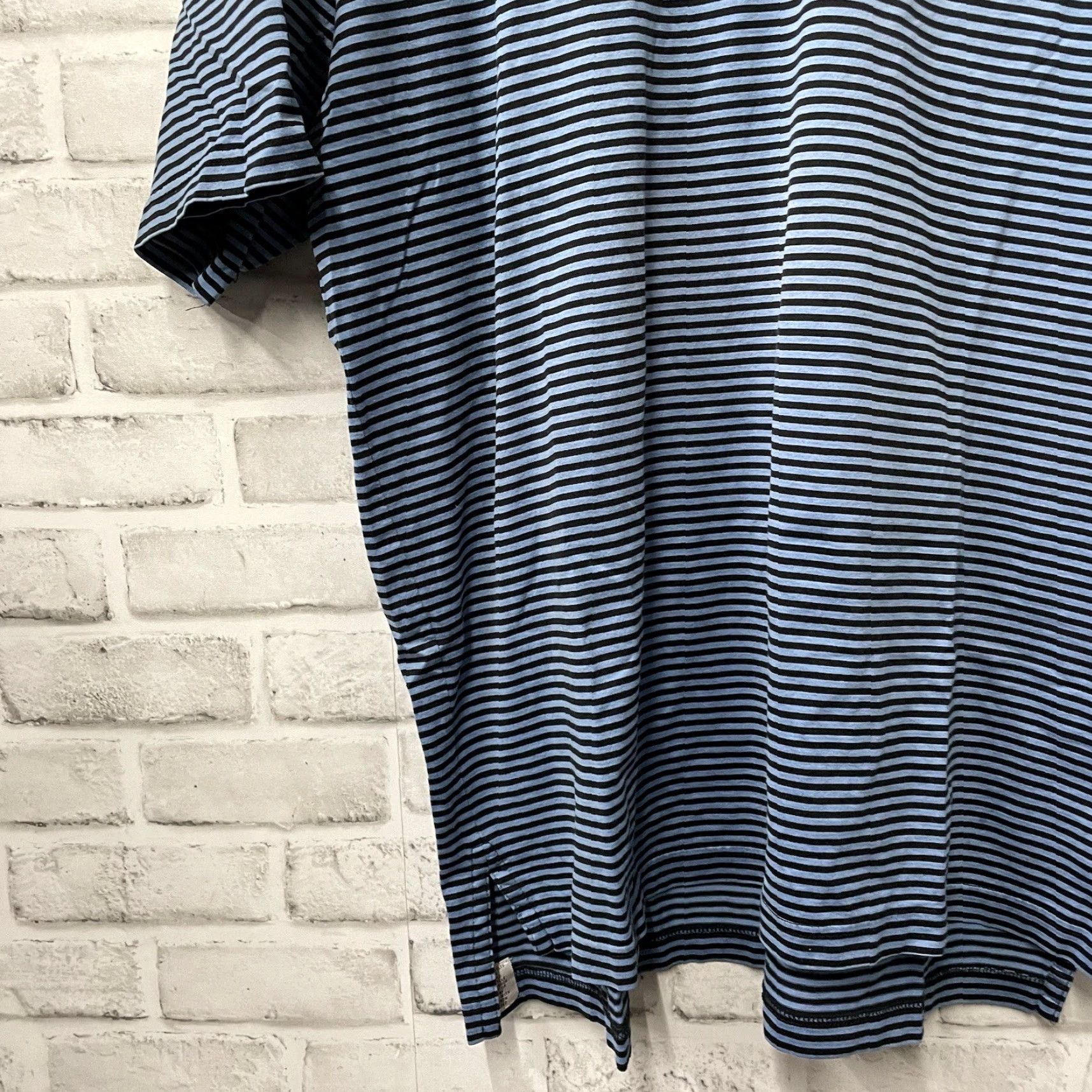 Peter Millar Peter Millar Polo Shirt Mens XL 100% Cotton Blue Striped Golf Size US XL / EU 56 / 4 - 3 Thumbnail