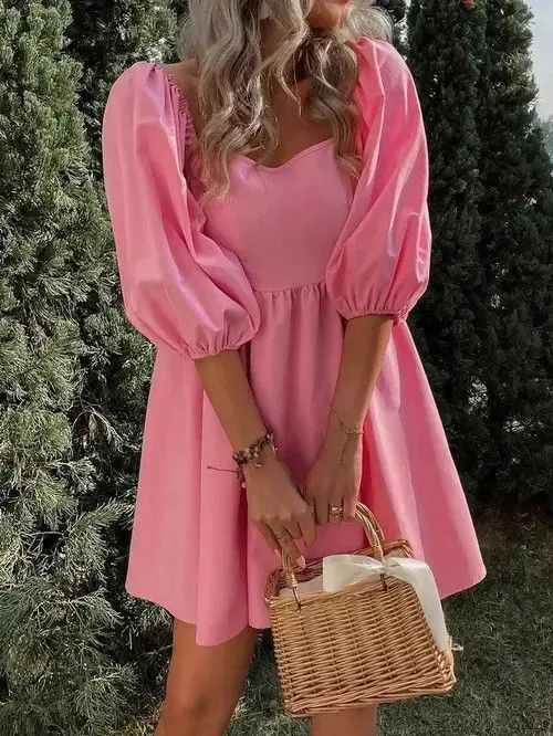Japanese Brand Dresses Casual High Waist Mini Dress Summer Size L / US 10 / IT 46 - 5 Thumbnail