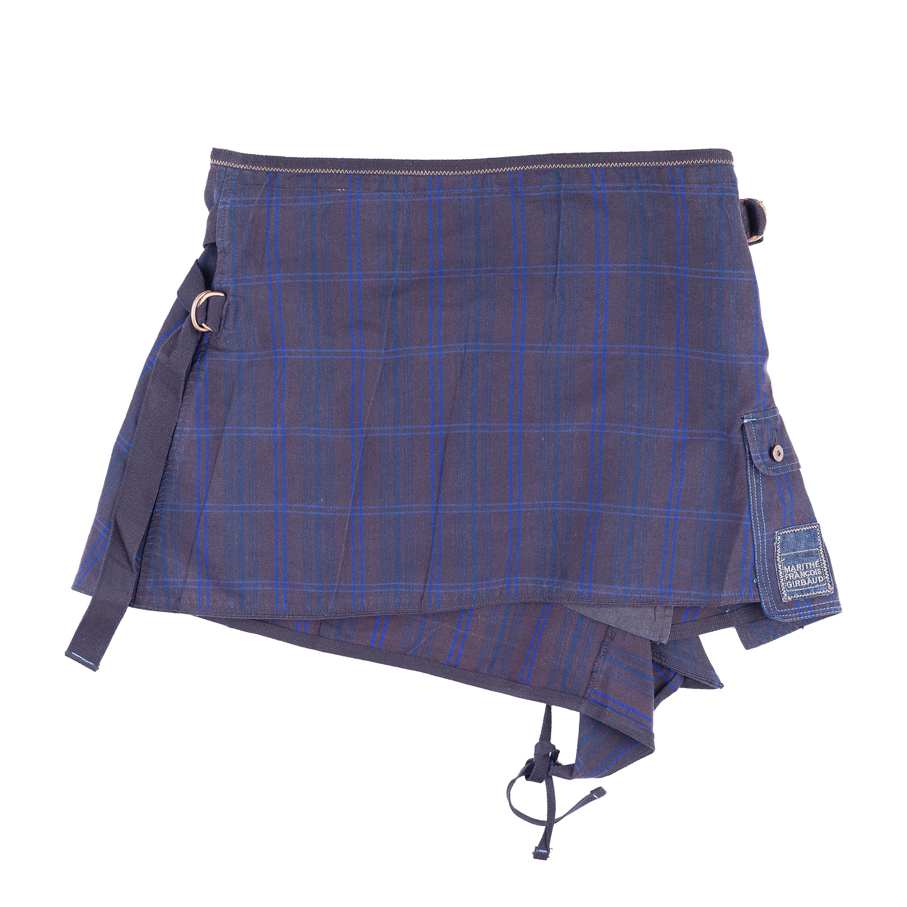 Marithe + Francois Girbaud Marithé François Girbaud Vintage Tartan Skirt (M) Size 28" / US 6 / IT 42 - 2 Thumbnail