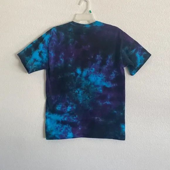 Vintage Liquid Blue Jimi Hendrix Tie Dye AOP Band Tee Shirt | Grailed