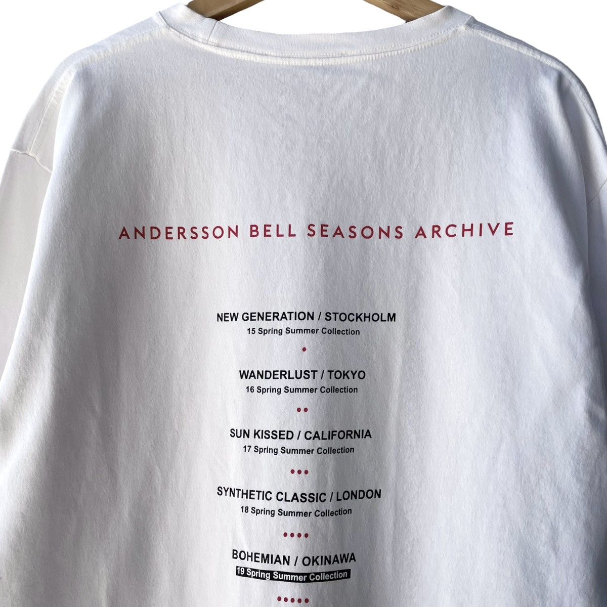 Andersson Bell Andersson Bell Seoul Contemporary Seasons Archive Tee Size US L / EU 52-54 / 3 - 4 Thumbnail