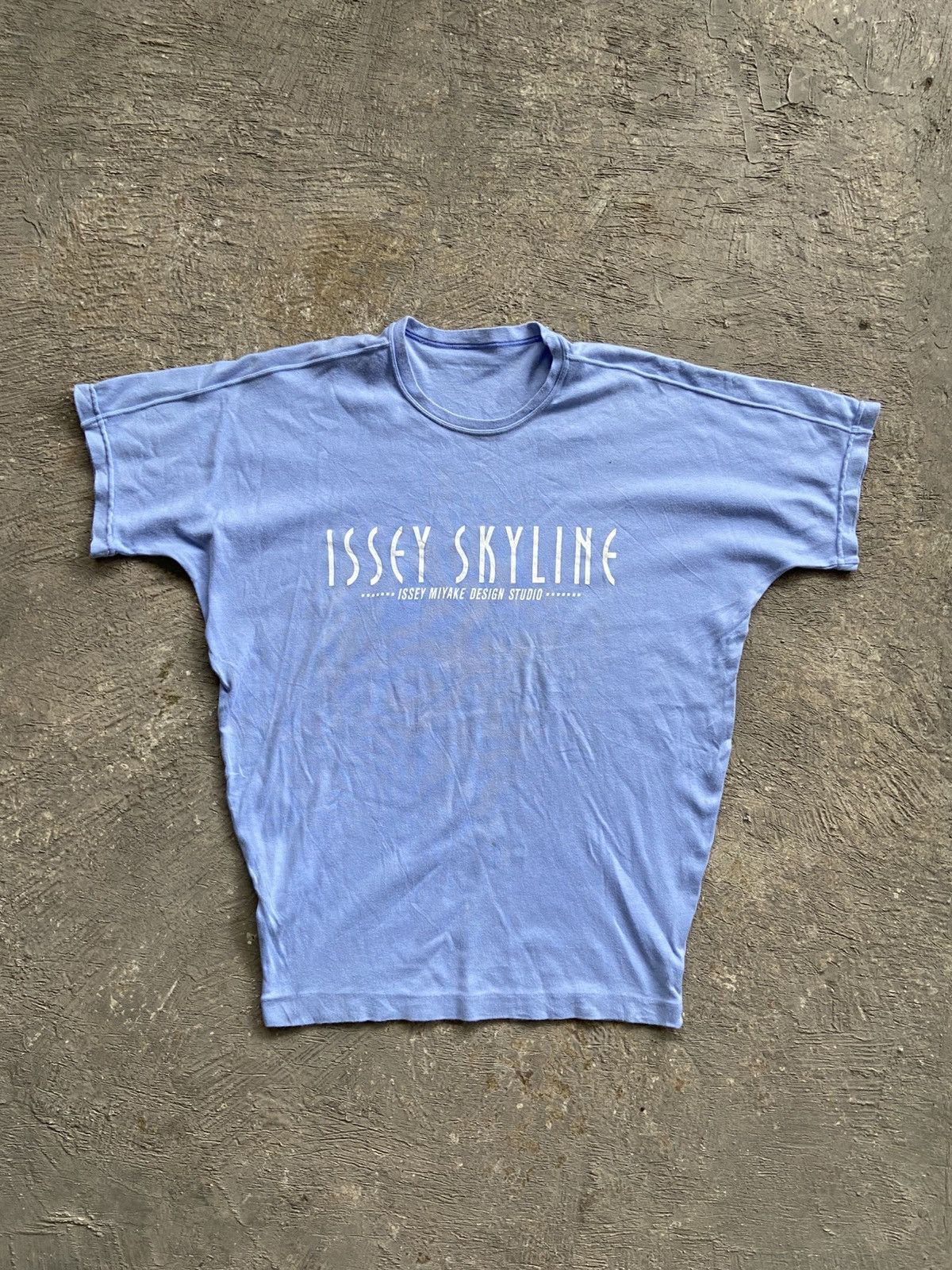 Issey Miyake 1980s Issey Skyline - Armholeseamless Tee Size US M / EU 48-50 / 2 - 1 Thumbnail