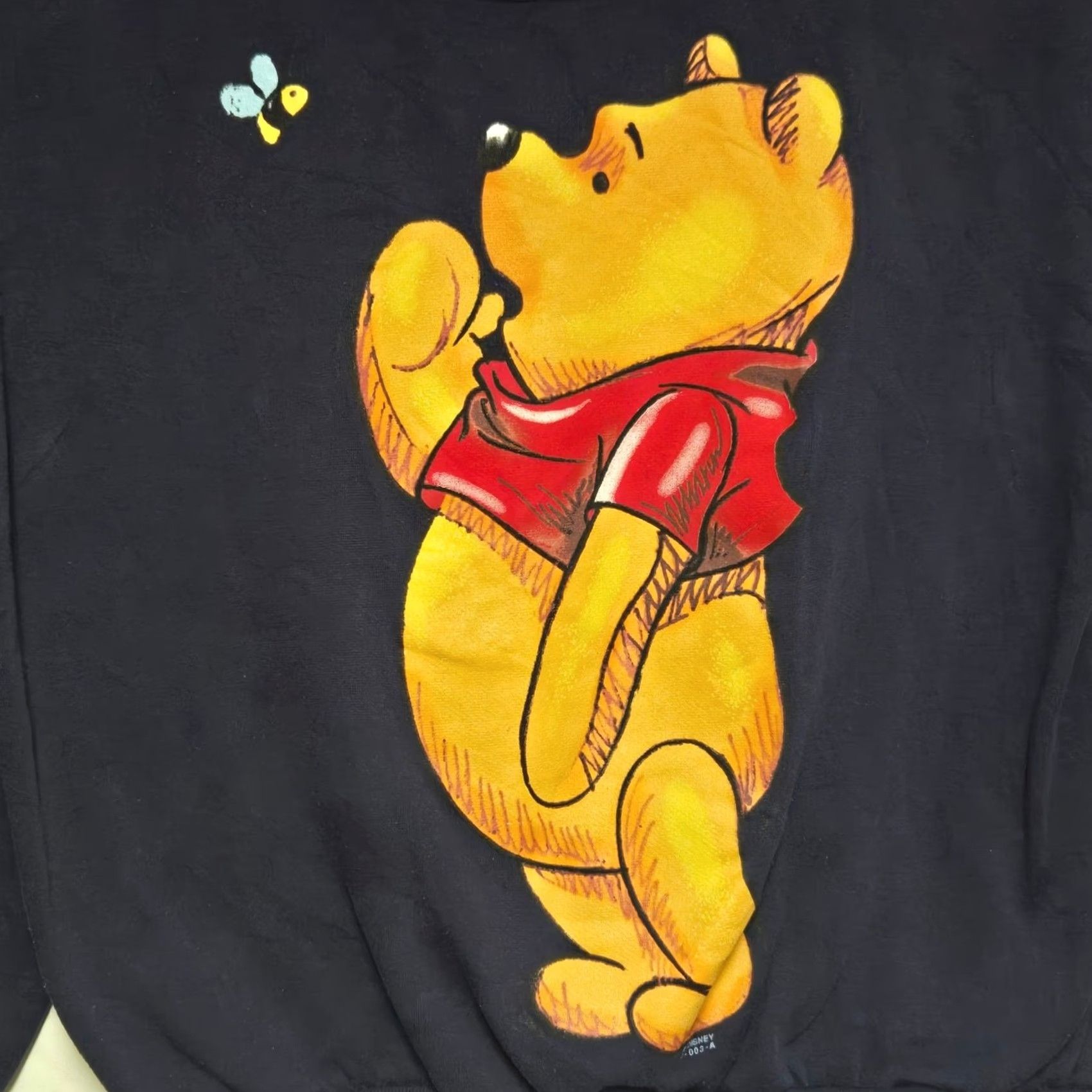 Disney VTG Winnie The Pooh Disney Navy Blue Crewneck Sweatshirt XL Unisex Adults 90's Pooh Bear Pullover Shirt Size XL / US 12-14 / IT 48-50 - 2 Thumbnail