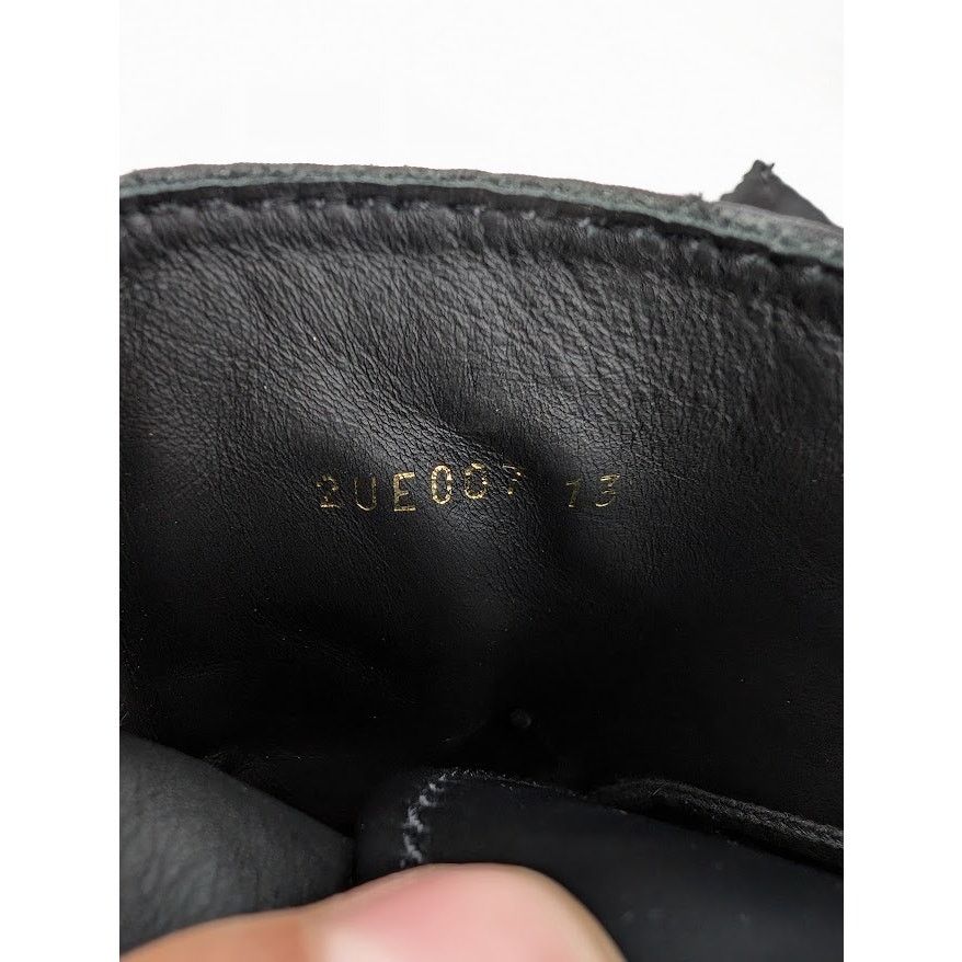 o1rshd1 Strapped Pouch Combat Boots 13 Prada - 13.5 US