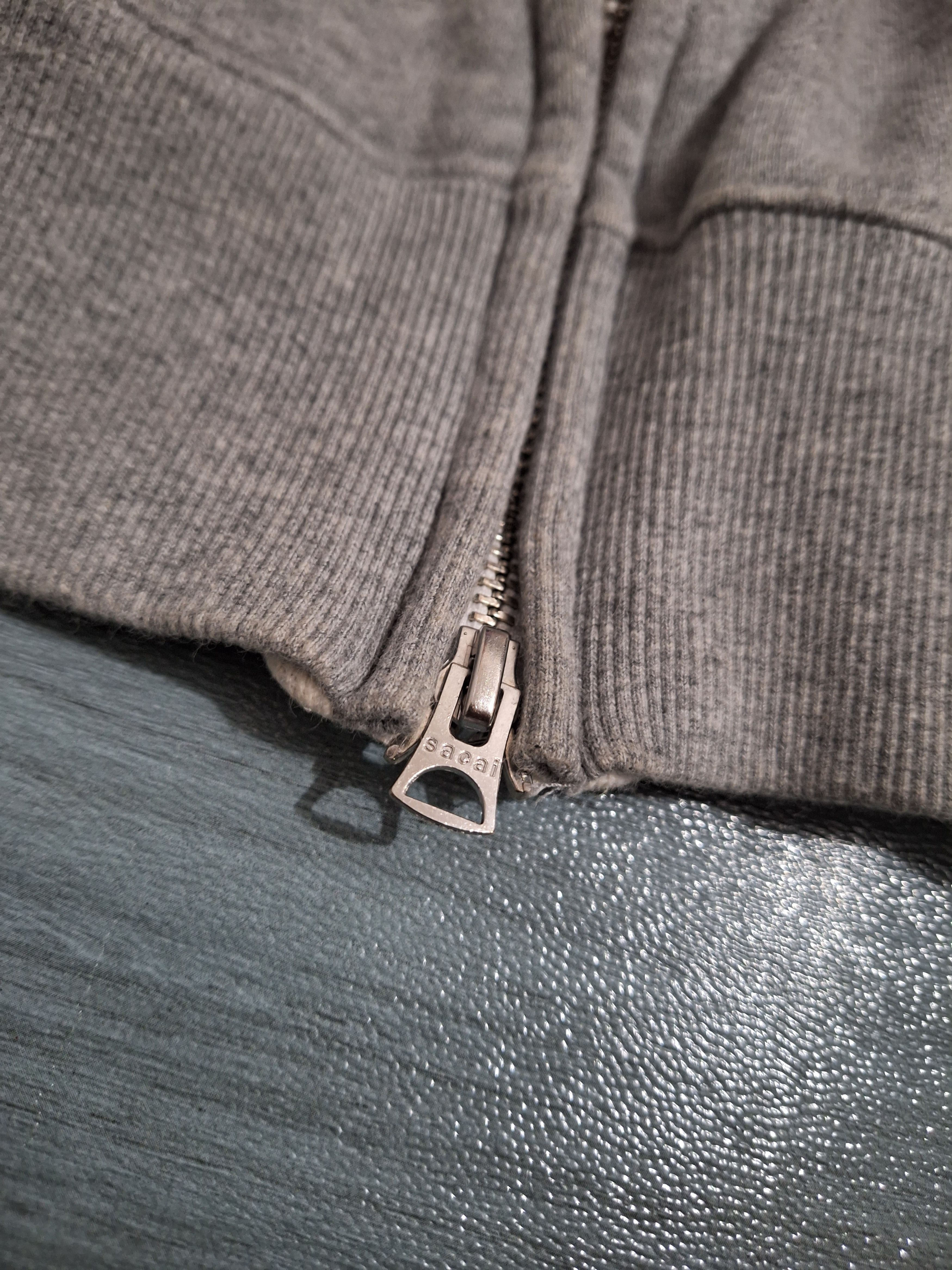 Sacai SACAI - A/W 17 - Reconstructed Double Zip Hoodie Size US M / EU 48-50 / 2 - 4 Thumbnail