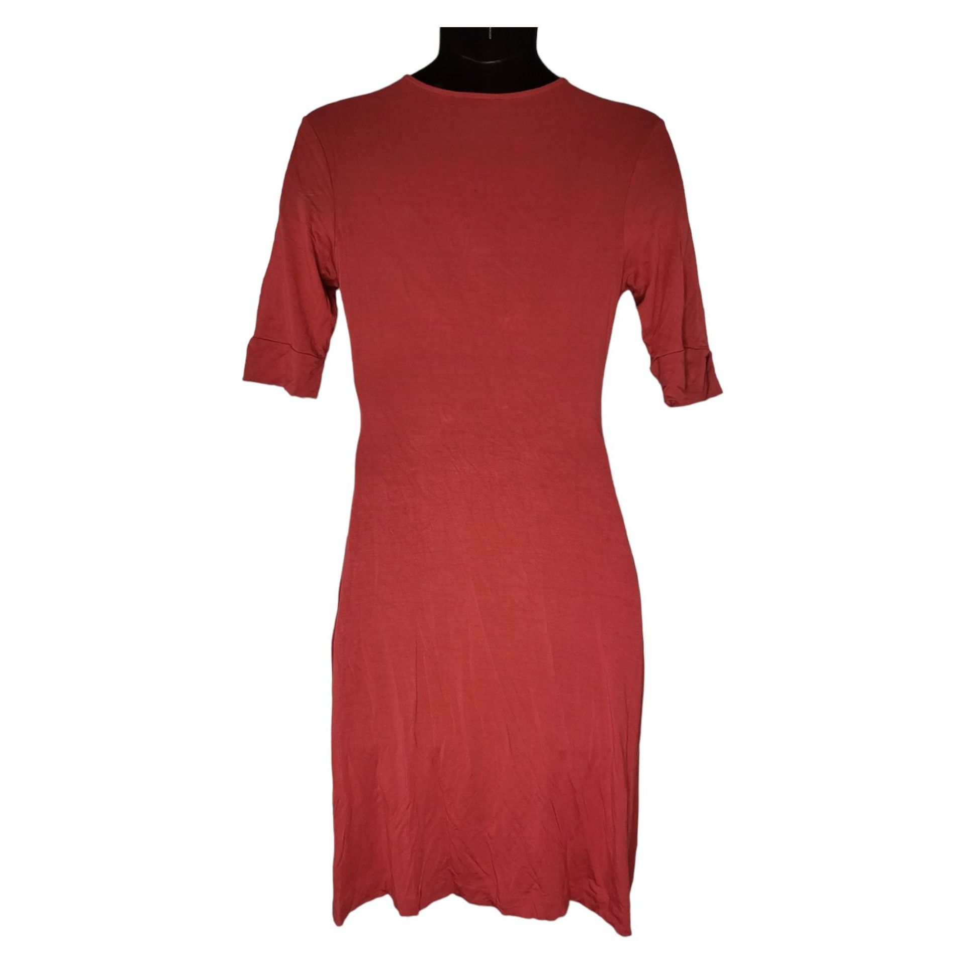 Banana Republic Banana Republic Wrap Dress Women Sz S Stretch Rayon Pink Eve Size S / US 4 / IT 40 - 2 Thumbnail