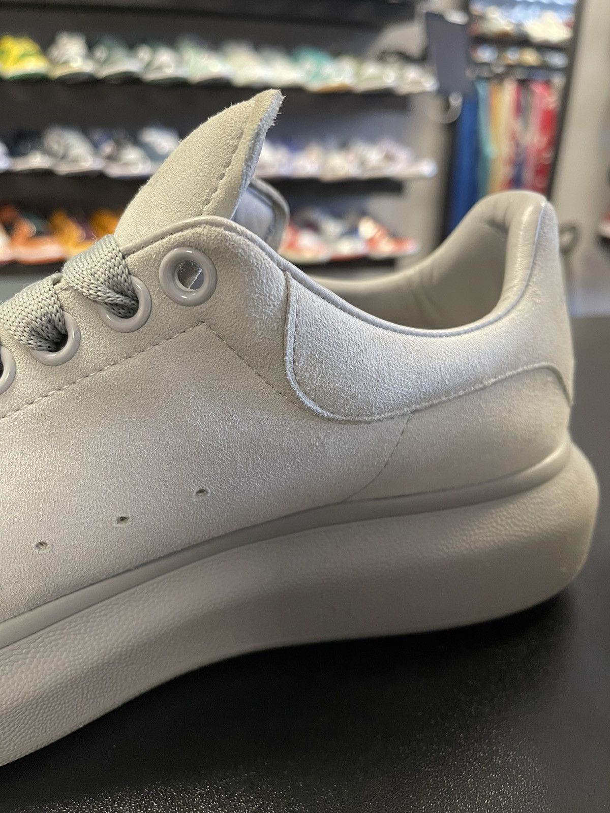 Alexander McQueen Size 8US/41EU - Alexander McQueen Oversized 'Cool Grey” Size US 8 / EU 41 - 7 Thumbnail