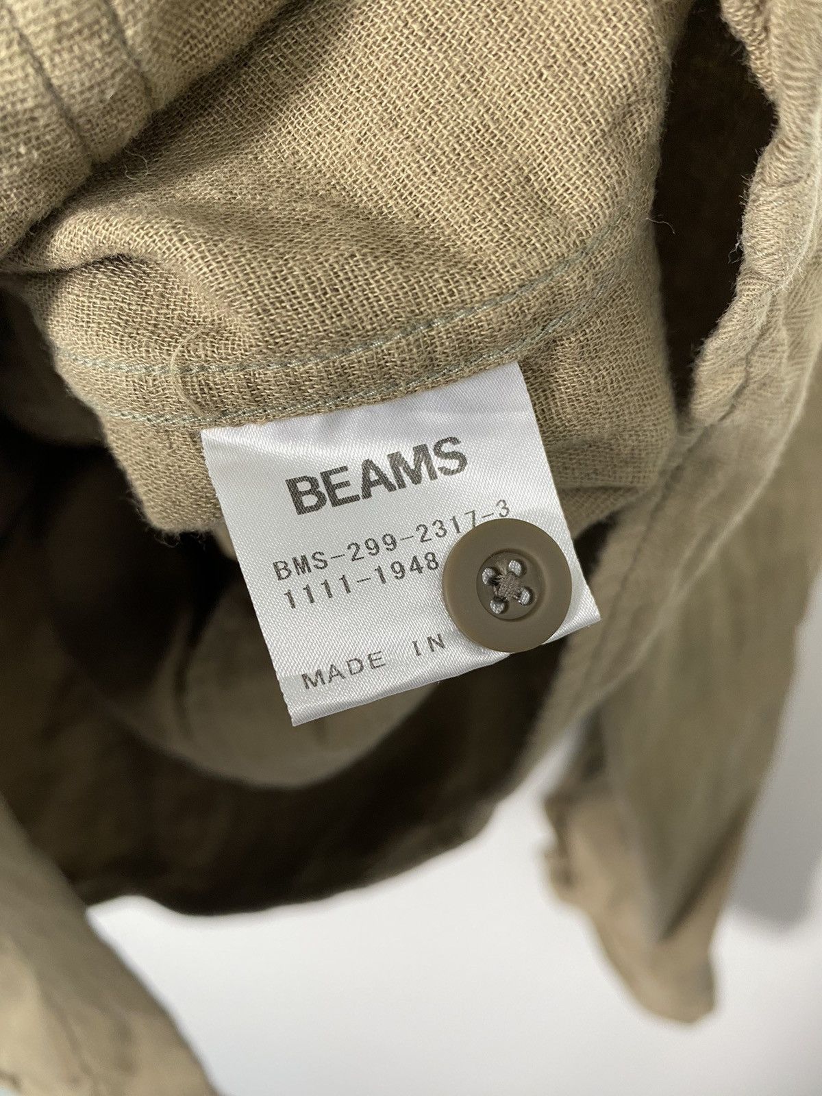 Beams Japan Beams Japan Flannel Shirt Size US S / EU 44-46 / 1 - 5 Thumbnail