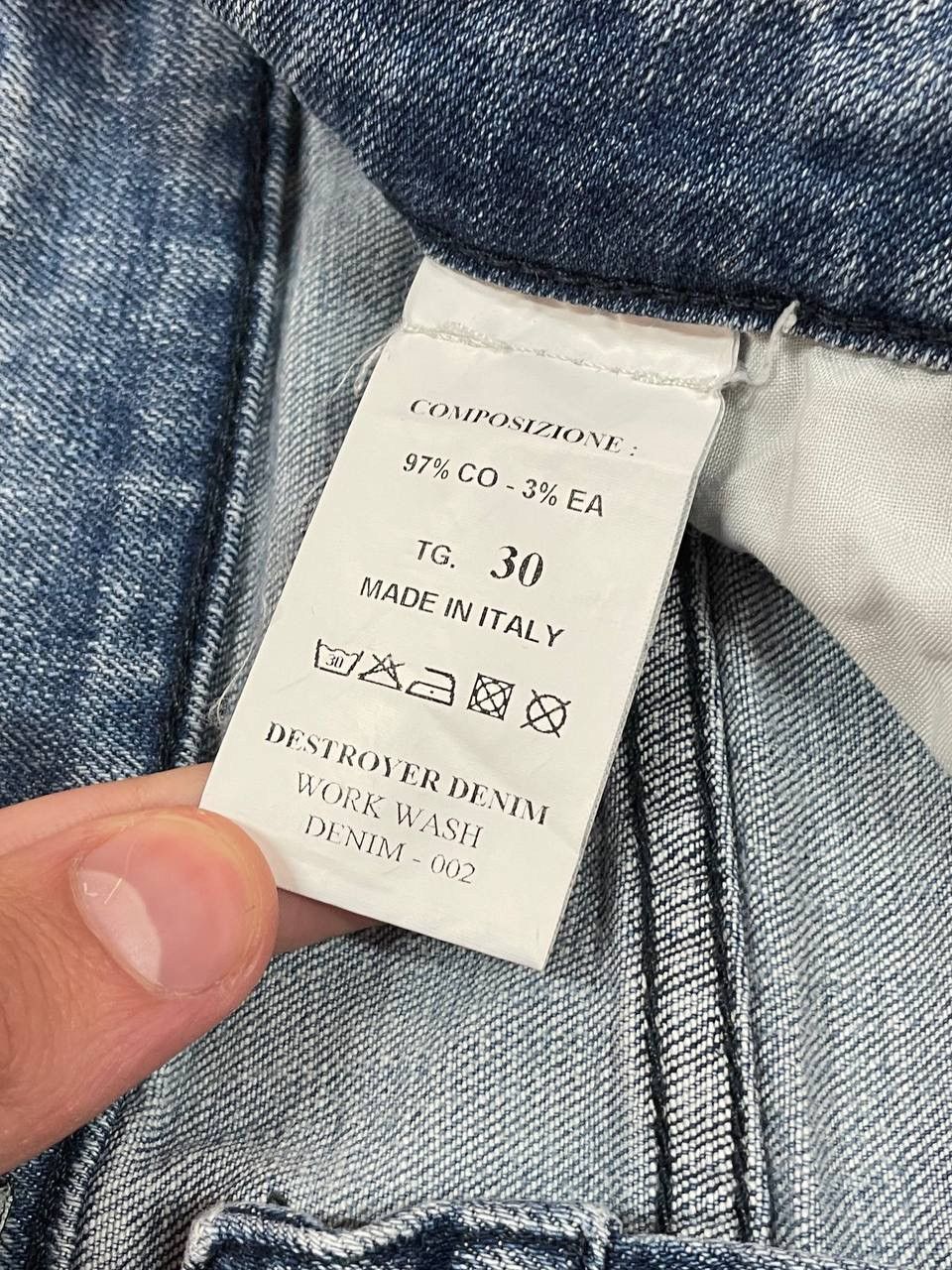 Represent Clo. Represent Jeans Distressed Knee Denim Size US 30 / EU 46 - 10 Thumbnail