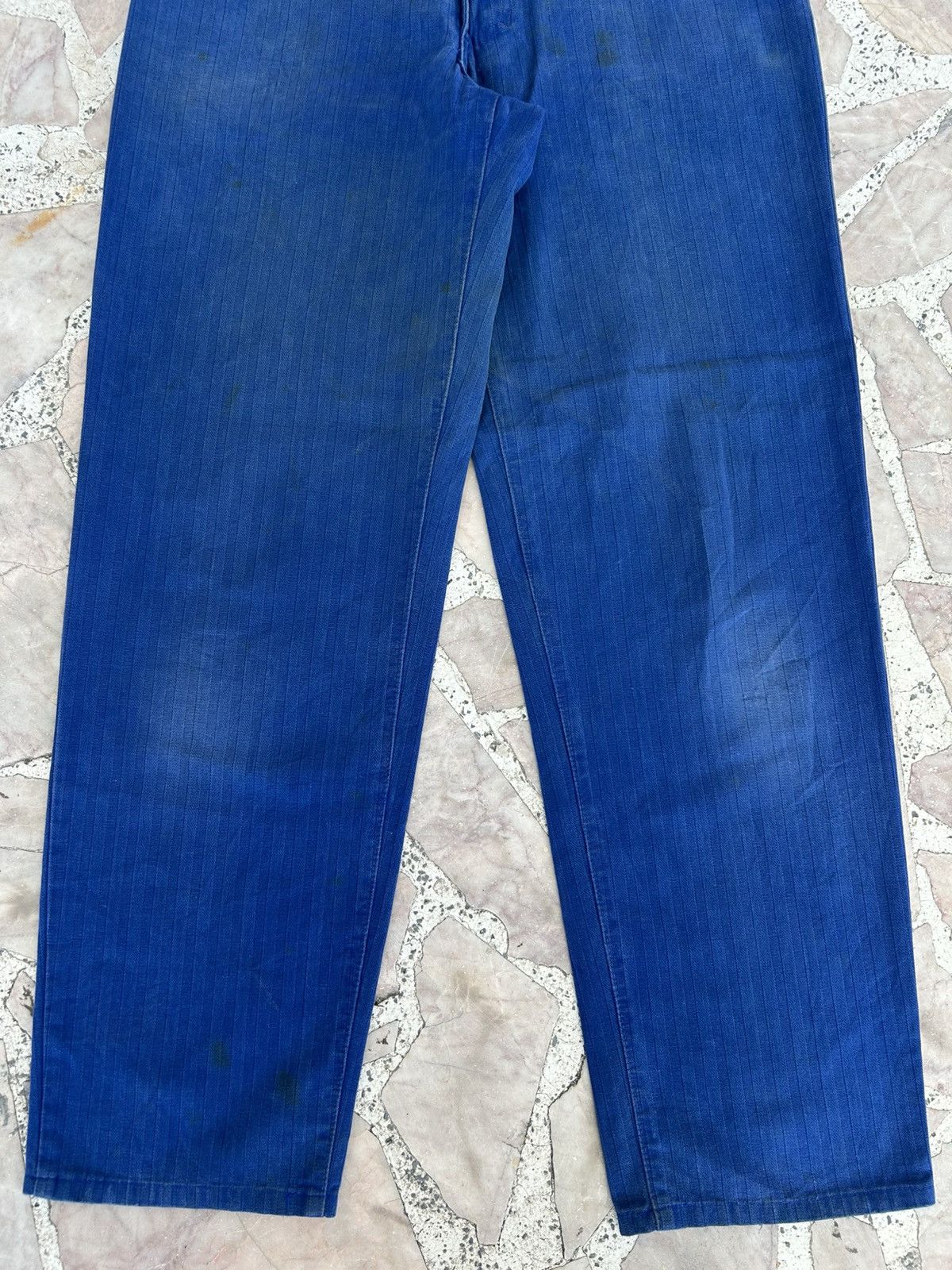 Versace Jeans Couture Versace Jeans Couture Vintage Pants Blue Stripe Size US 30 / EU 46 - 4 Thumbnail