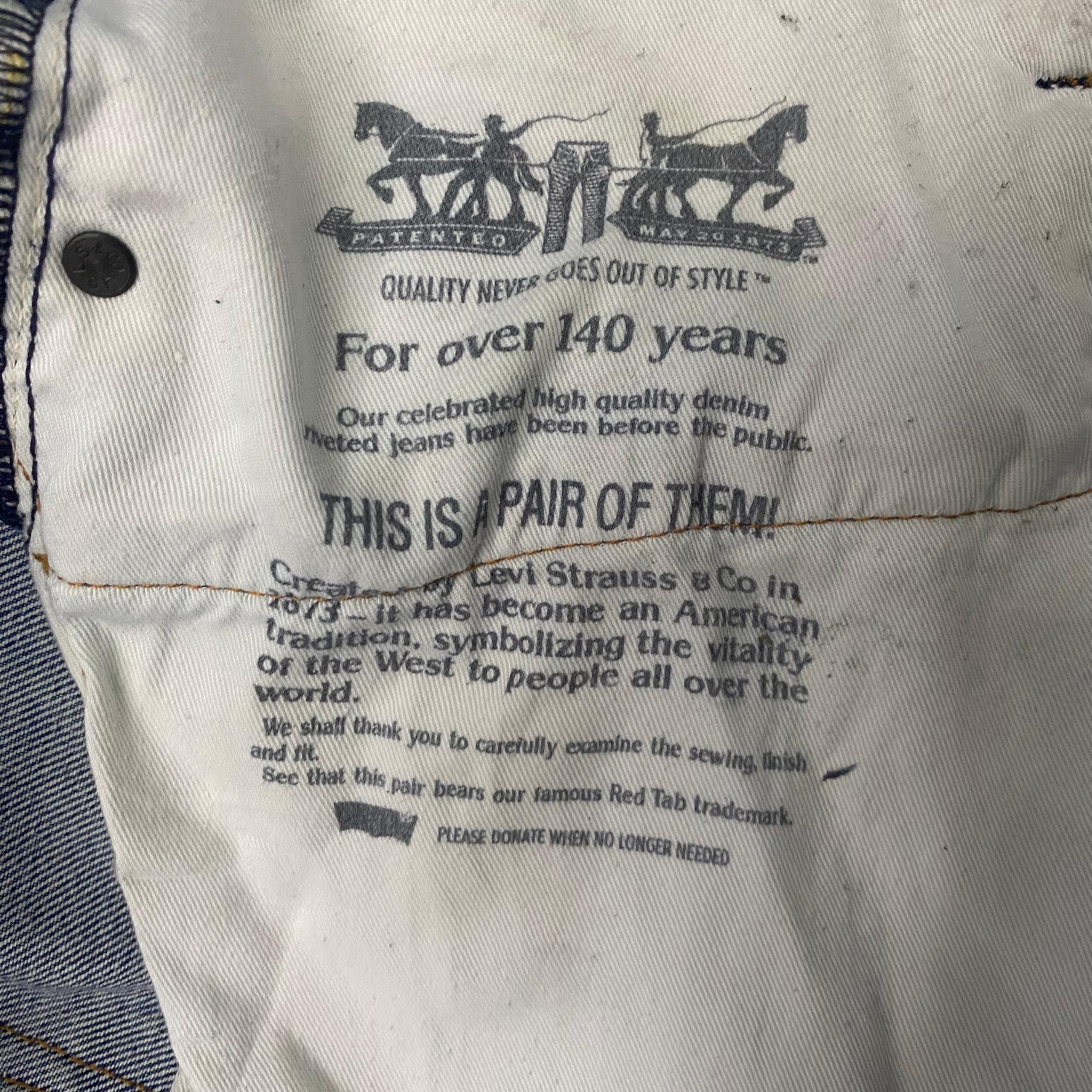 Levi's 💥Best Offer💥Vintage Levis 505 Distressed Denim Size US 36 / EU 52 - 13 Thumbnail