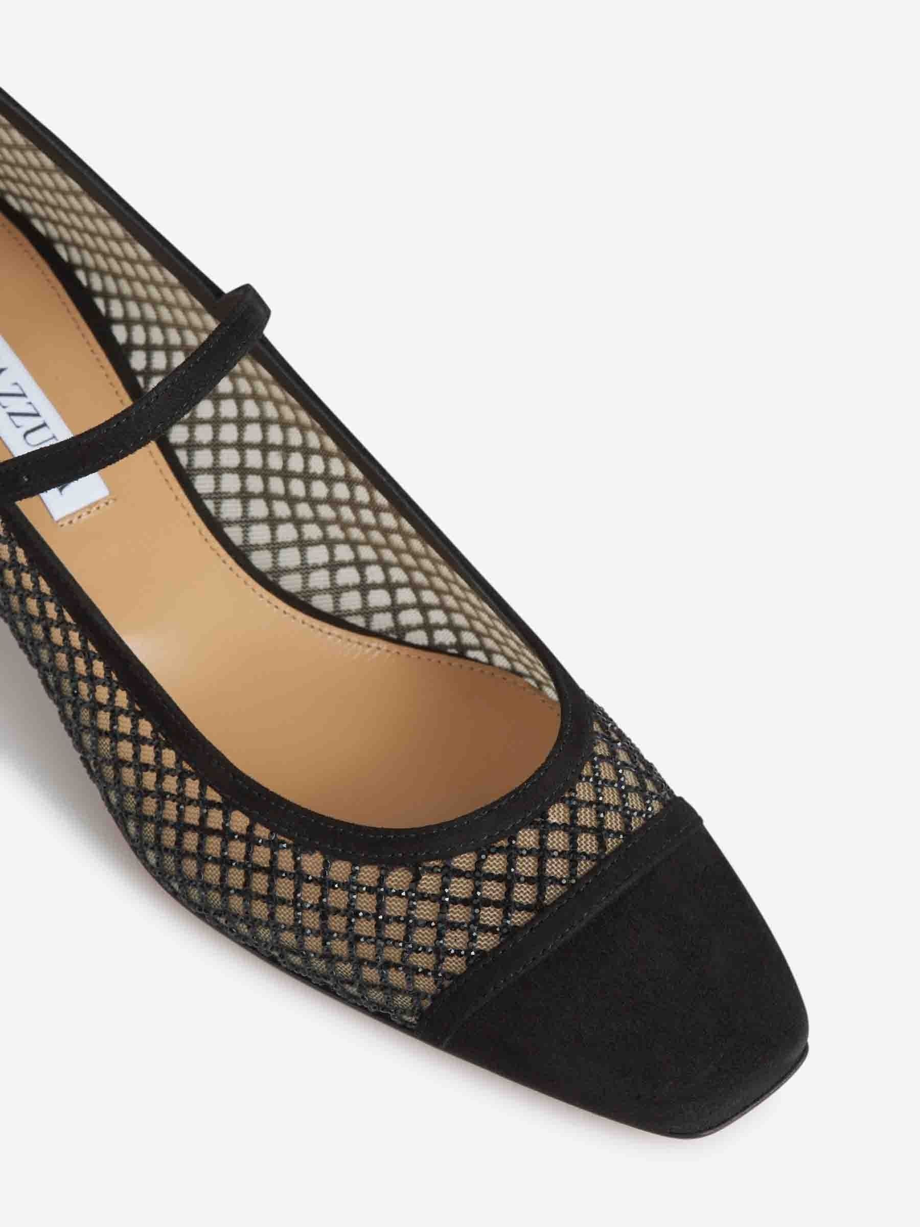 Aquazzura o1s22i1n0125 Mayor Crystal Pumps in Black Size US 6 / IT 36 - 5 Thumbnail
