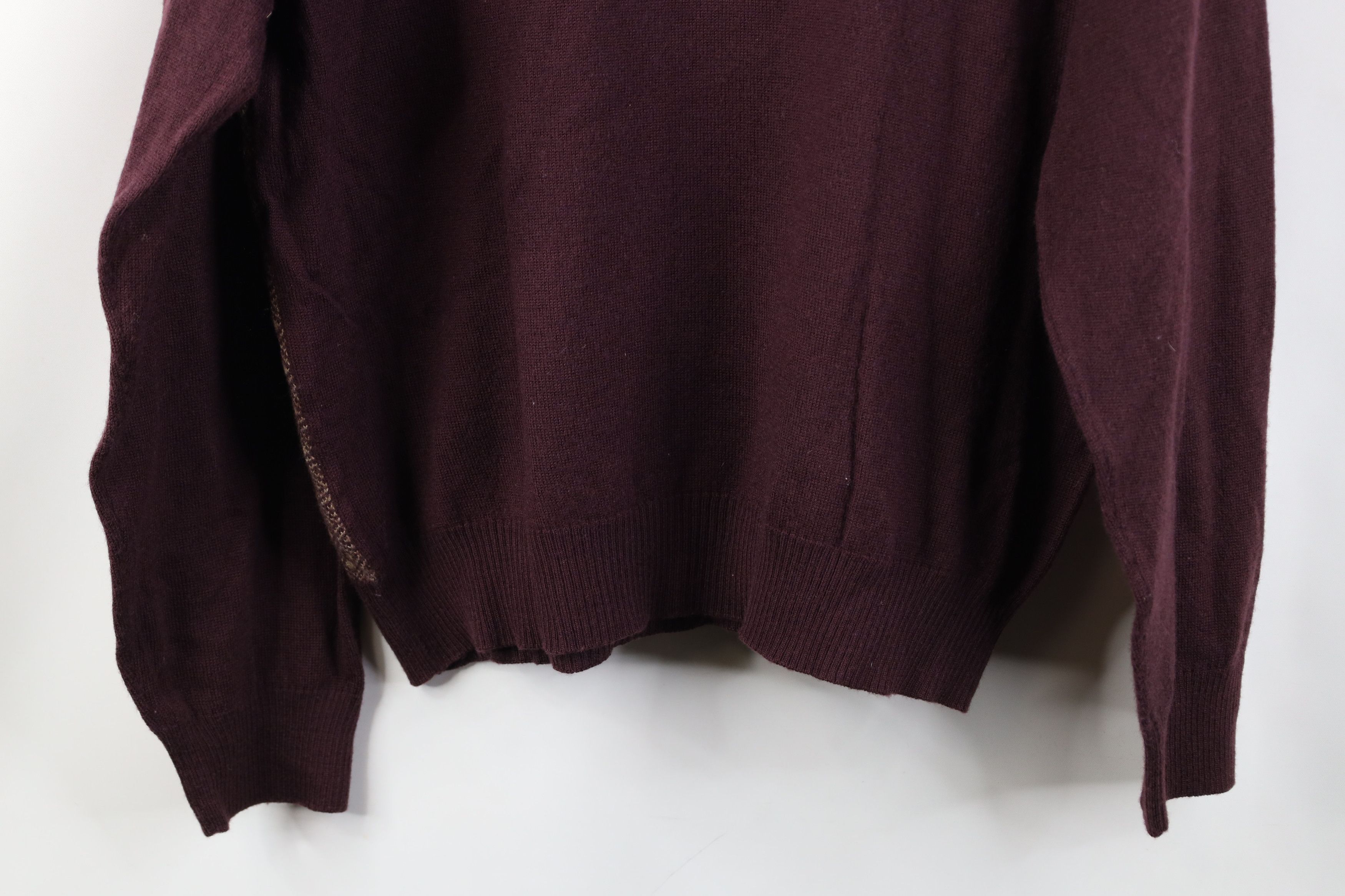 Vintage Vintage 90s Streetwear Diamond Wool Blend Knit Sweater Size M / US 6-8 / IT 42-44 - 9 Thumbnail
