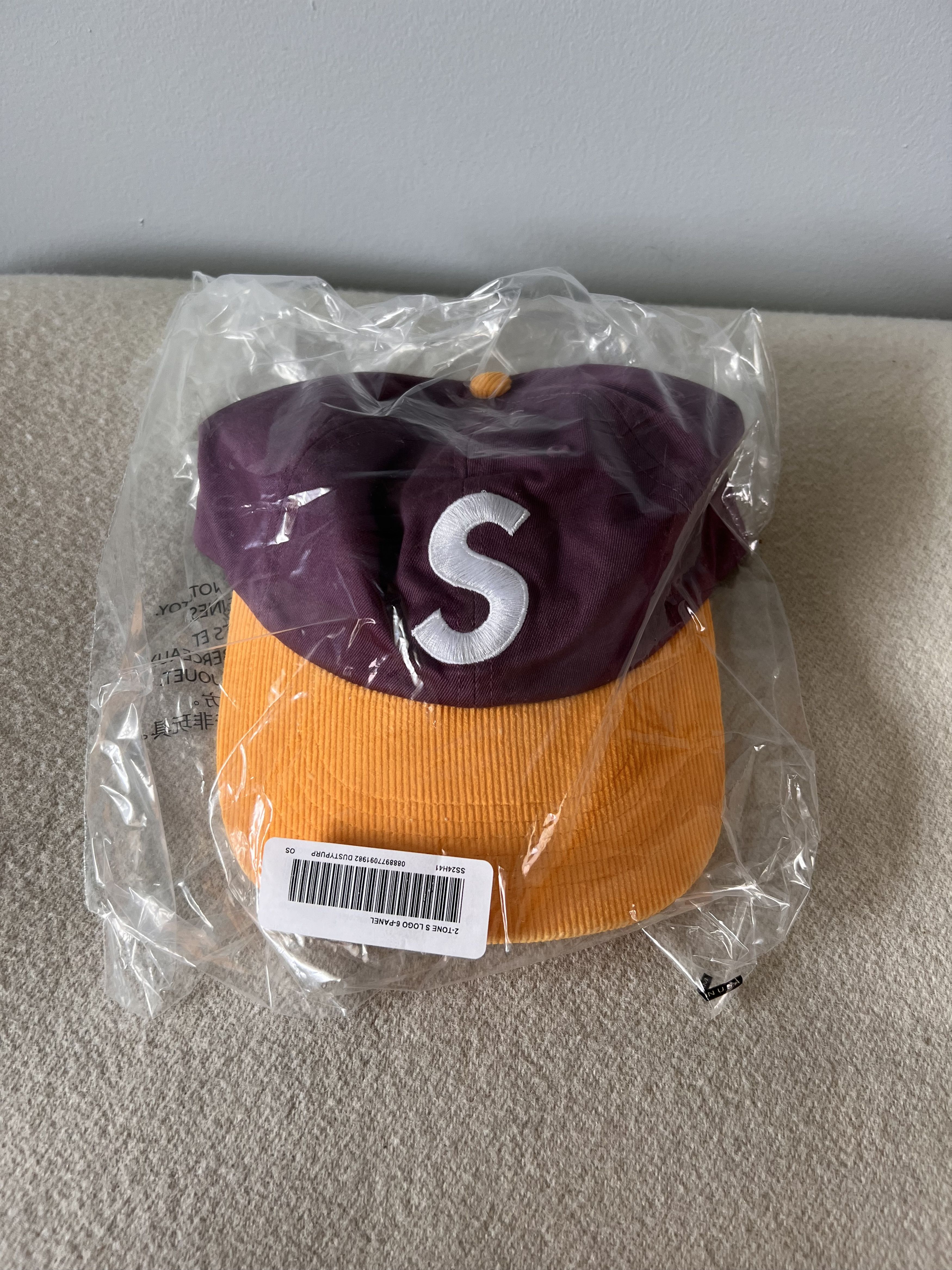 Supreme Supreme 2-Tone S Logo Hat in Dusty Purple Size ONE SIZE - 2 Thumbnail