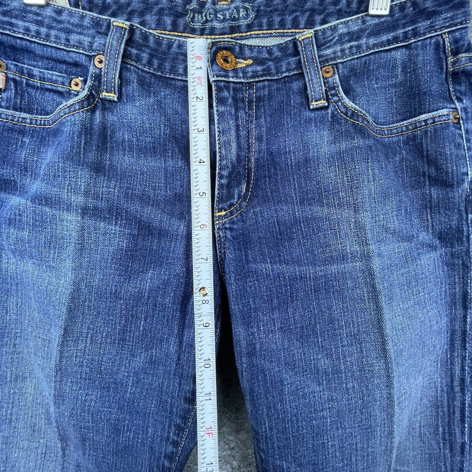 Big Star Big Star Jeans Womens 30 Rikki Low Rise Straight Cropped USA Size 30" / US 8 / IT 44 - 7 Thumbnail