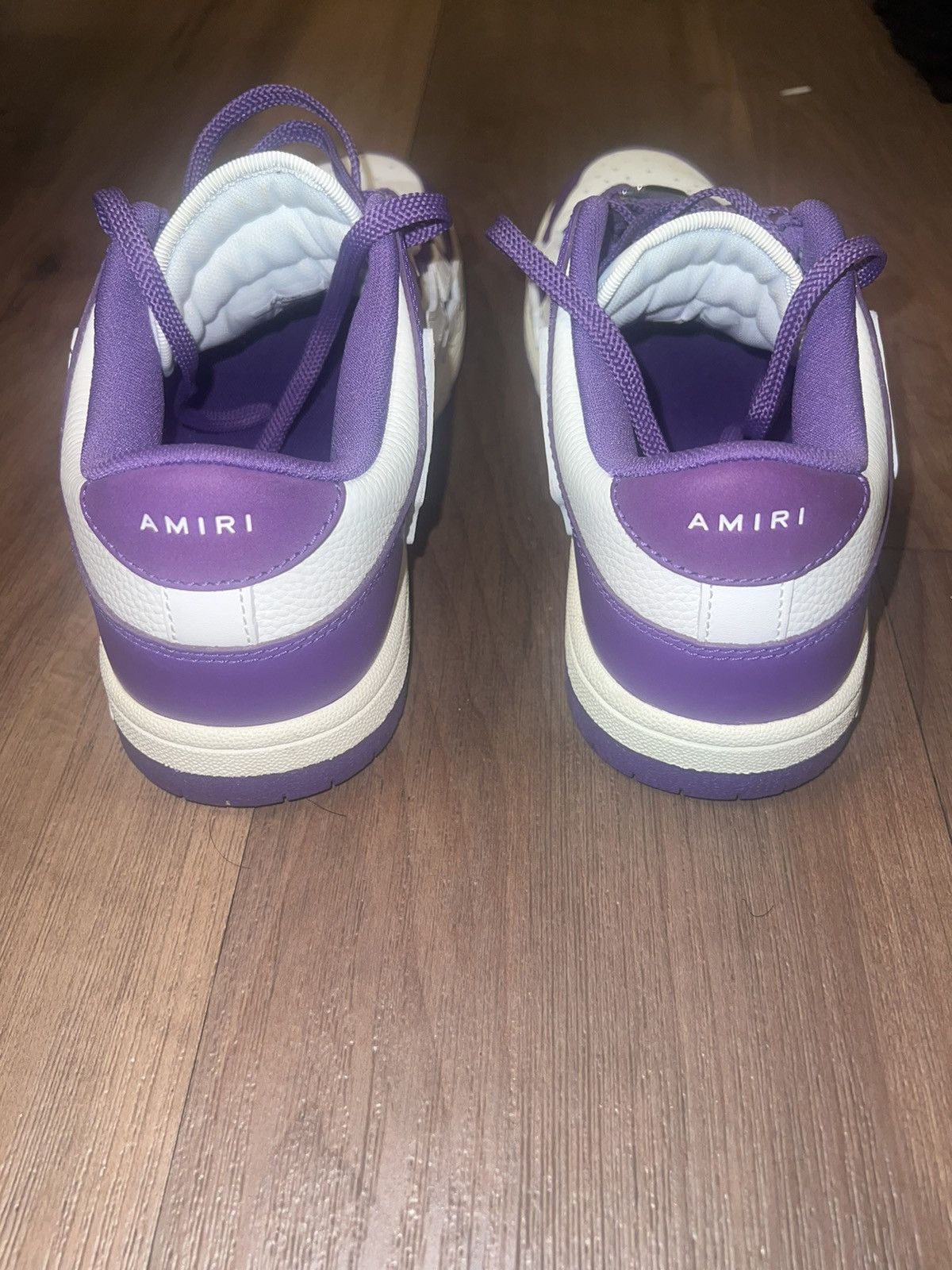 Amiri Amiri Skel Top 'Purple White' Size US 8 / EU 41 - 5 Thumbnail