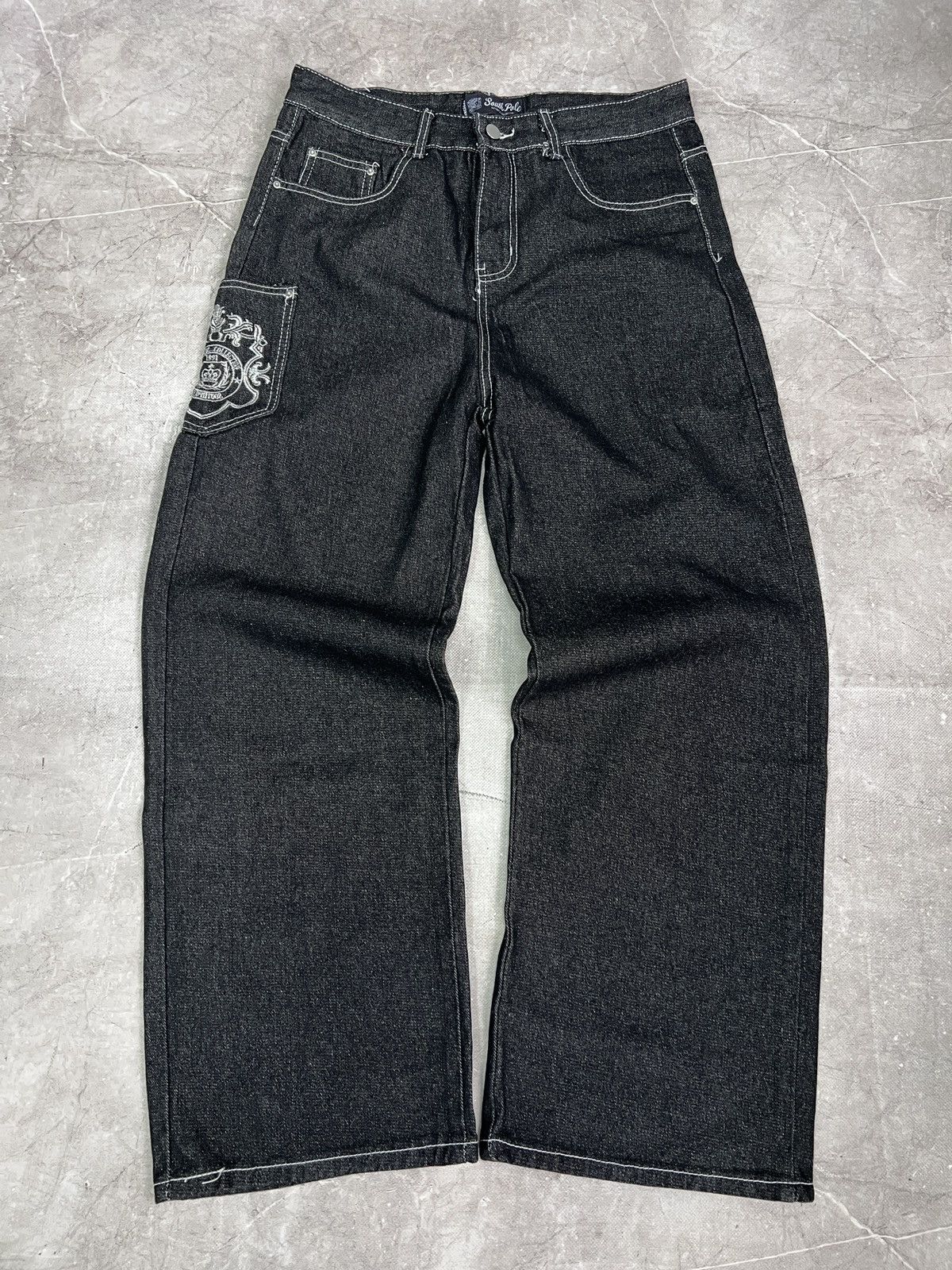 Coogi South pole hype baggy Denim Skater Jeans Wide leg y2k style Size US 32 / EU 48 - 2 Thumbnail