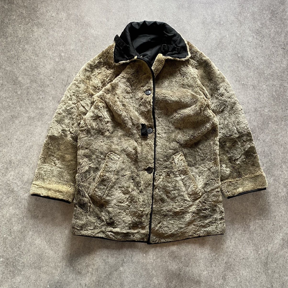 SERAPHIN 90s Seraphin Made in France Reversible Nylon Fur Coat Jacket Size US L / EU 52-54 / 3 - 1 Thumbnail