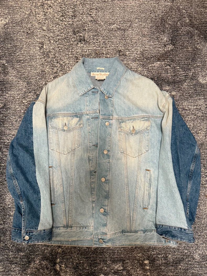 Acne Studios Acne studios Color matching denim jacket 2502-Nextarrow Size US XXS / EU 40 - 1 Thumbnail