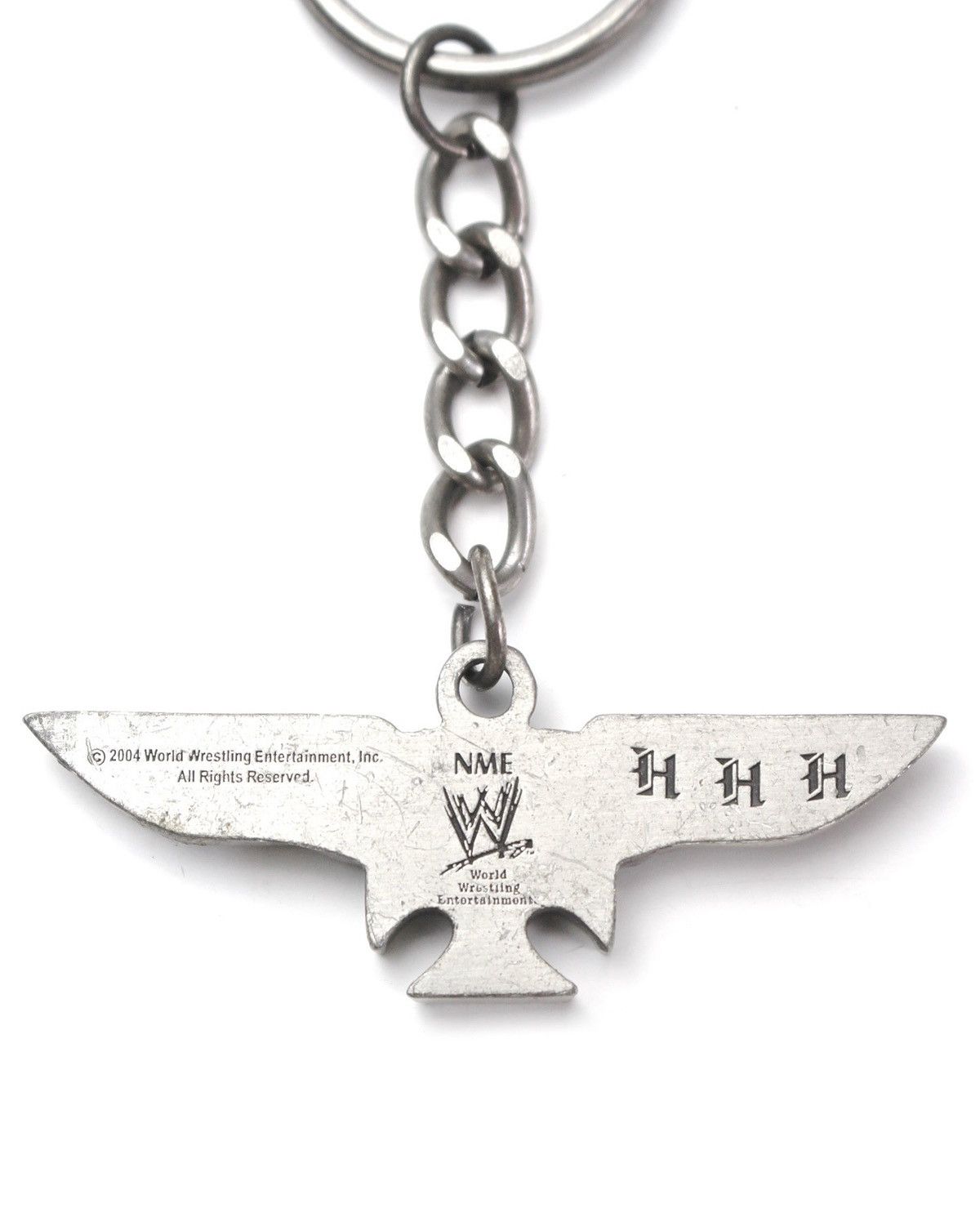 2004 WWE TRIPLE H “THE GAME” EAGLE KEYCHAIN