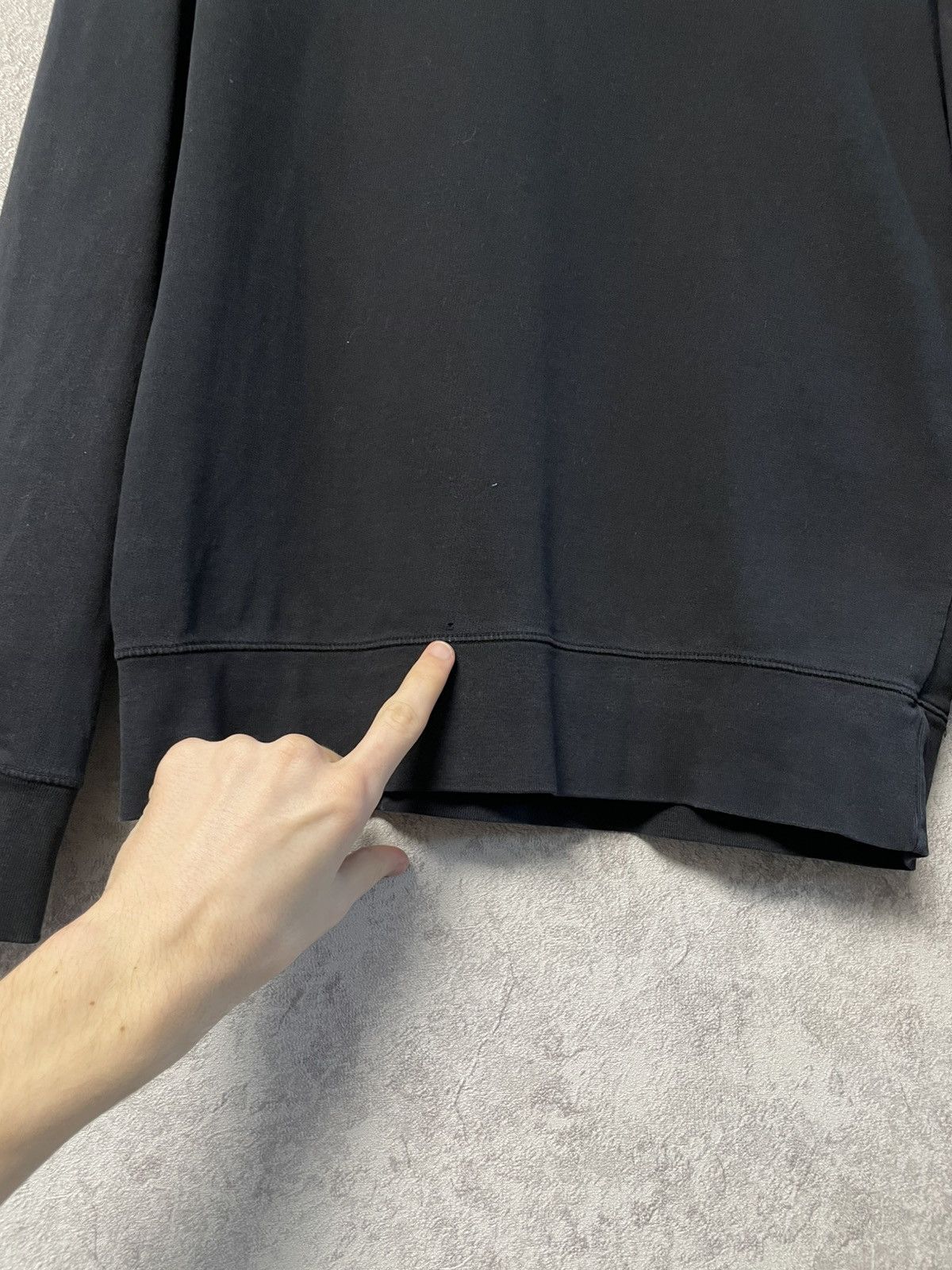 C.P. Company CP Company Black Sweatshirt Crewneck With Lens Google Size US M / EU 48-50 / 2 - 15 Thumbnail