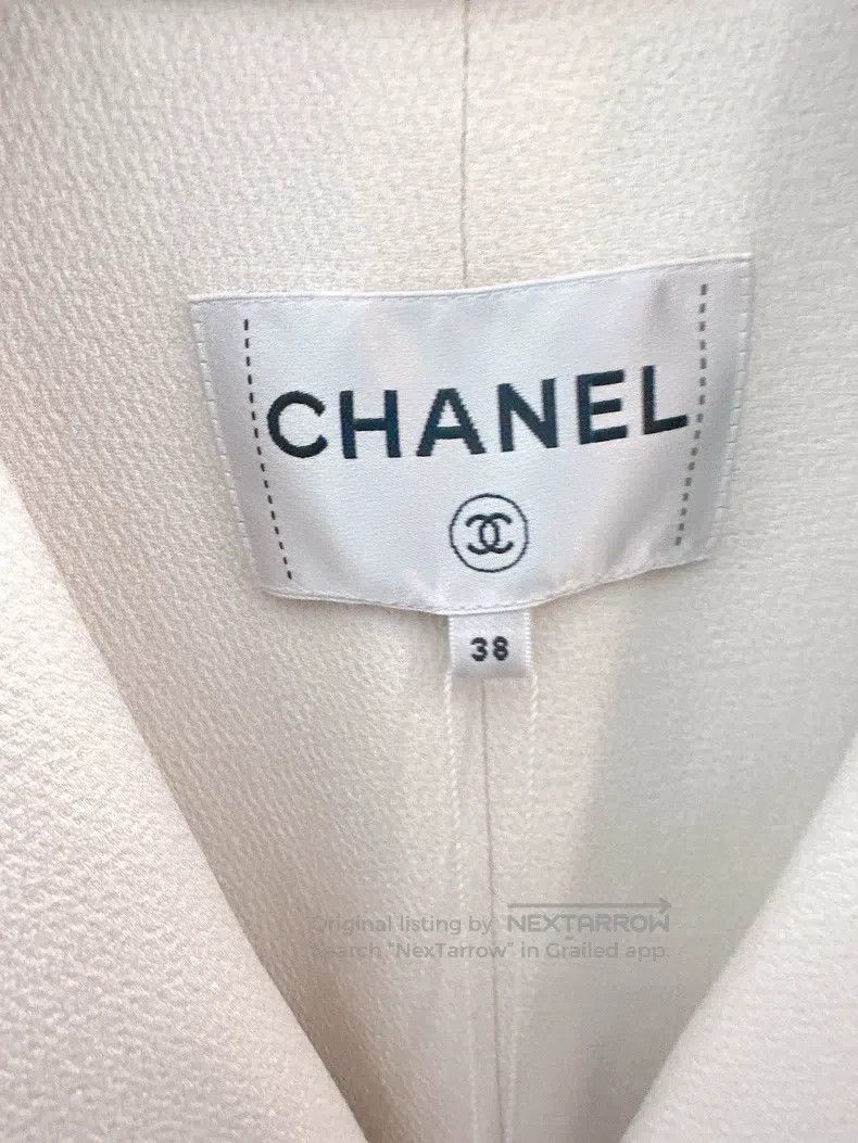 Chanel Chanel 22 Early spring lapel black and white colour-blocke Size XS / US 0-2 / IT 36-38 - 3 Thumbnail