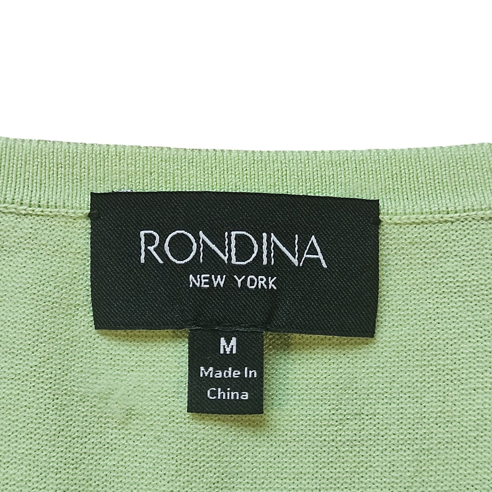 Other Rondina Women Mint Soft Sleeveless Top M Silk Cotton Clean G Size M / US 6-8 / IT 42-44 - 4 Thumbnail