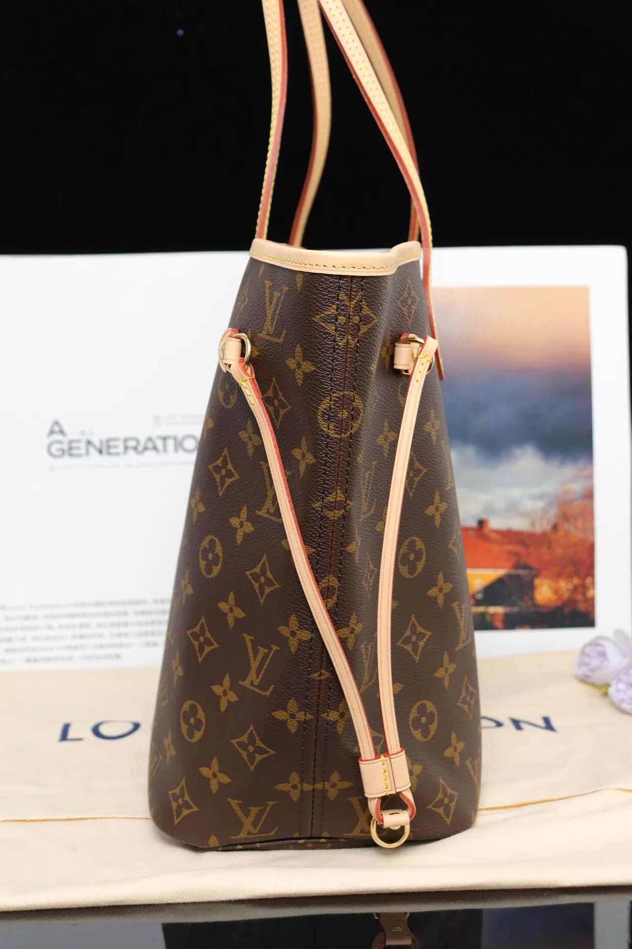 Louis Vuitton LV Neverfull MM Monogram w/dustbag pouch Unused Size ONE SIZE - 3 Thumbnail