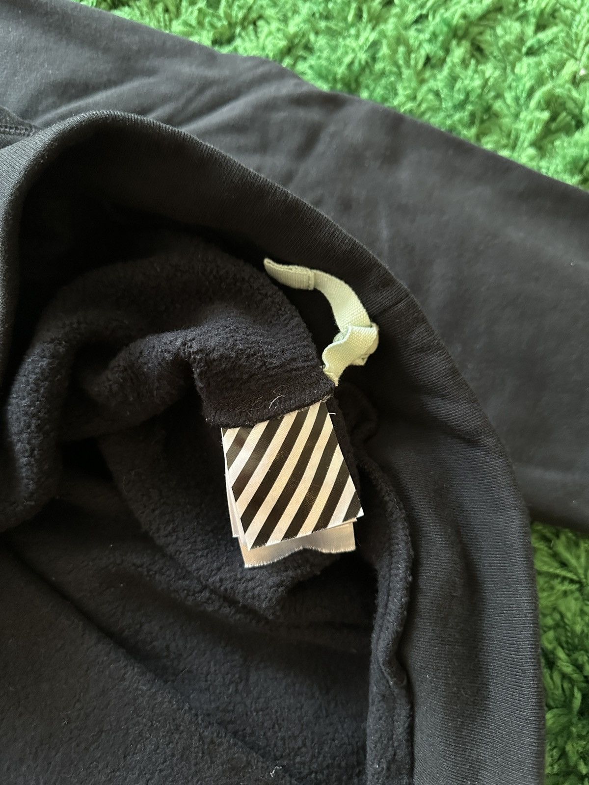 Off-White Off White Mirror Mirror Cropped Hoodie Size US XL / EU 56 / 4 - 4 Thumbnail