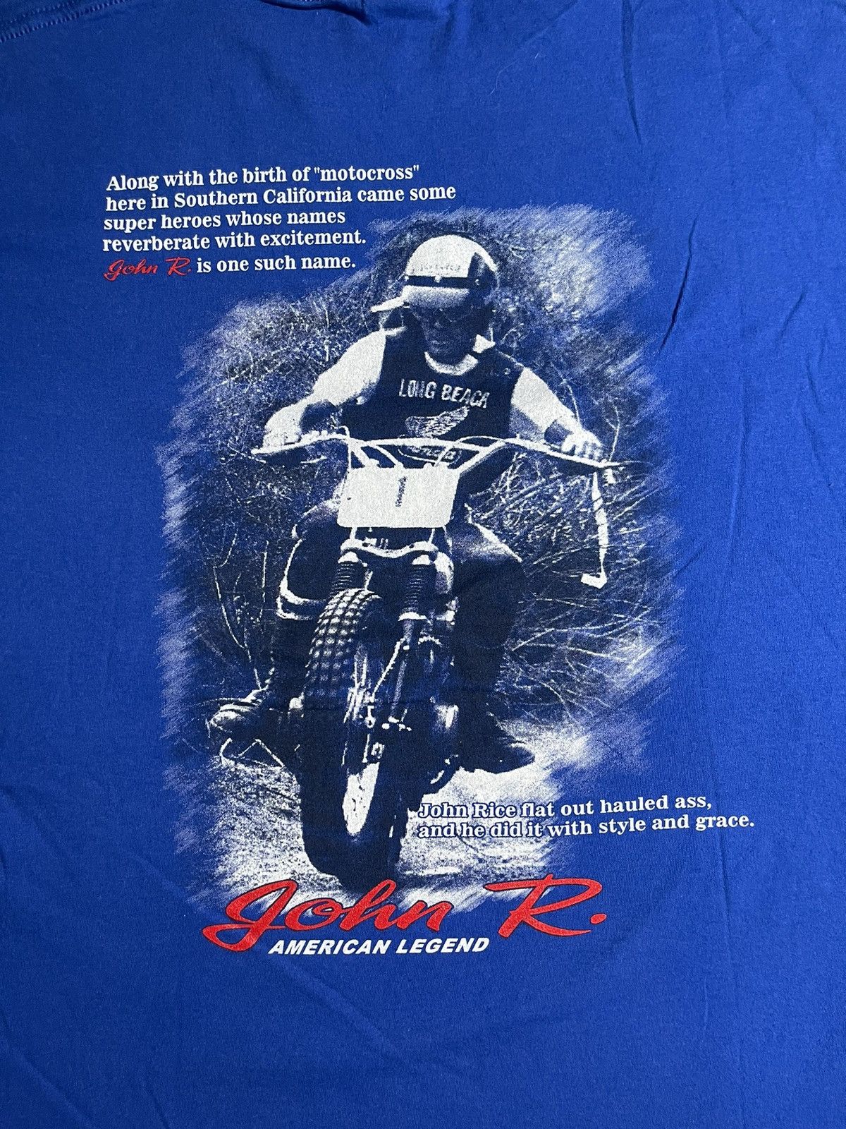 Vintage Signed John R. American Legend T-shirt Size US XL / EU 56 / 4 - 5 Thumbnail