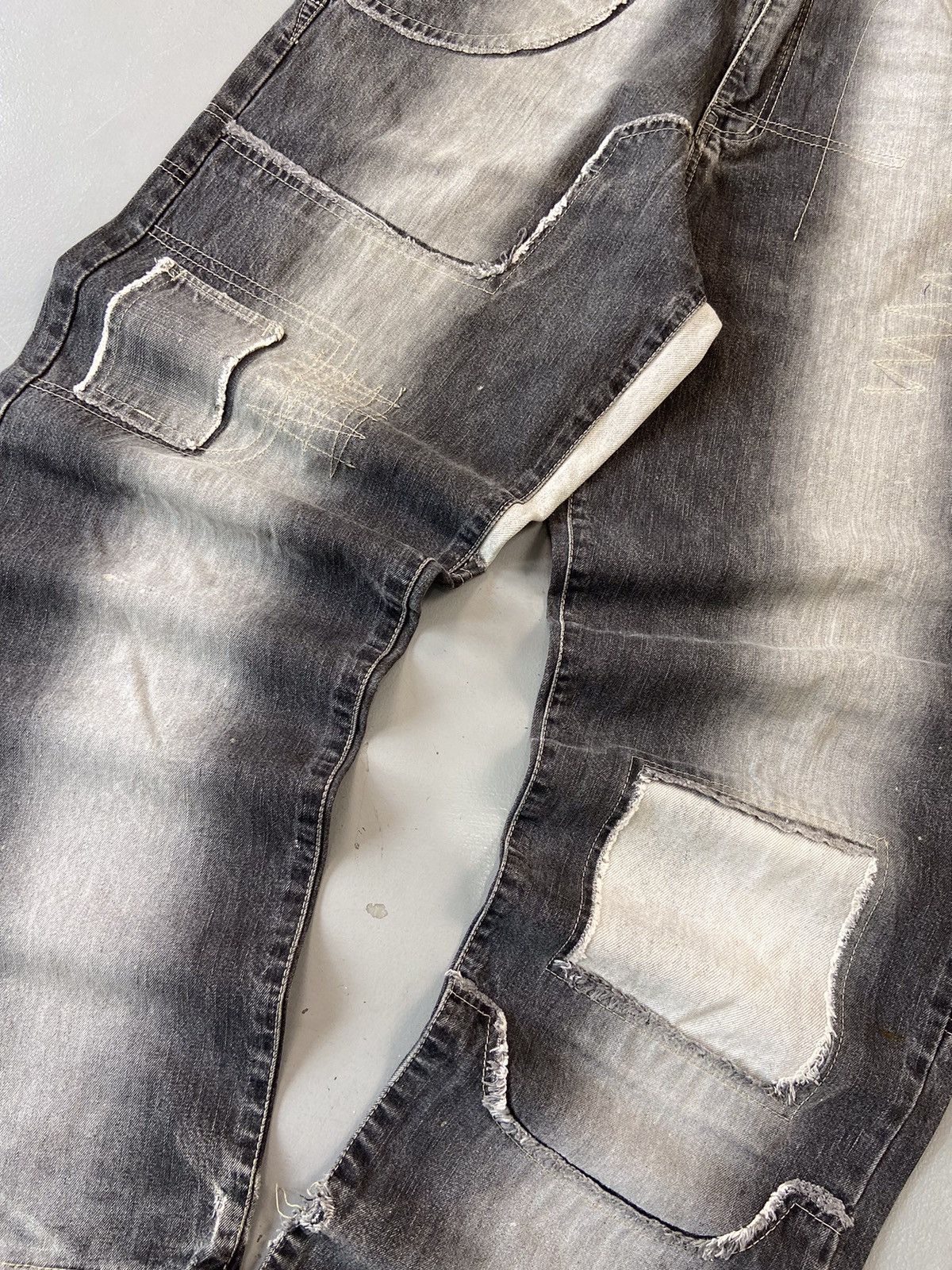 JNCO × Southpole × Vintage Vintage phat boys distressed denim Size US 33 - 3 Thumbnail