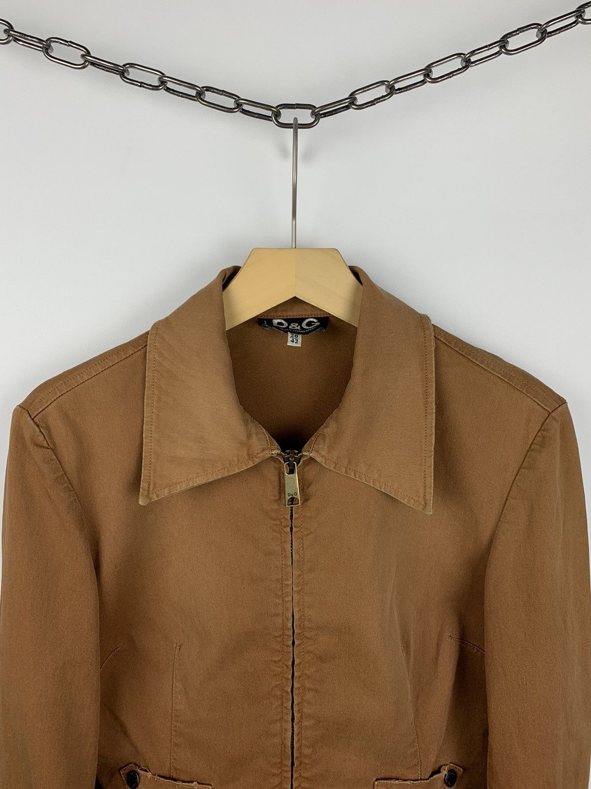 Dolce & Gabbana Vintage Dolce & Gabbana Full Zip Avant Garde Jacket Size 42 Size M / US 6-8 / IT 42-44 - 2 Thumbnail