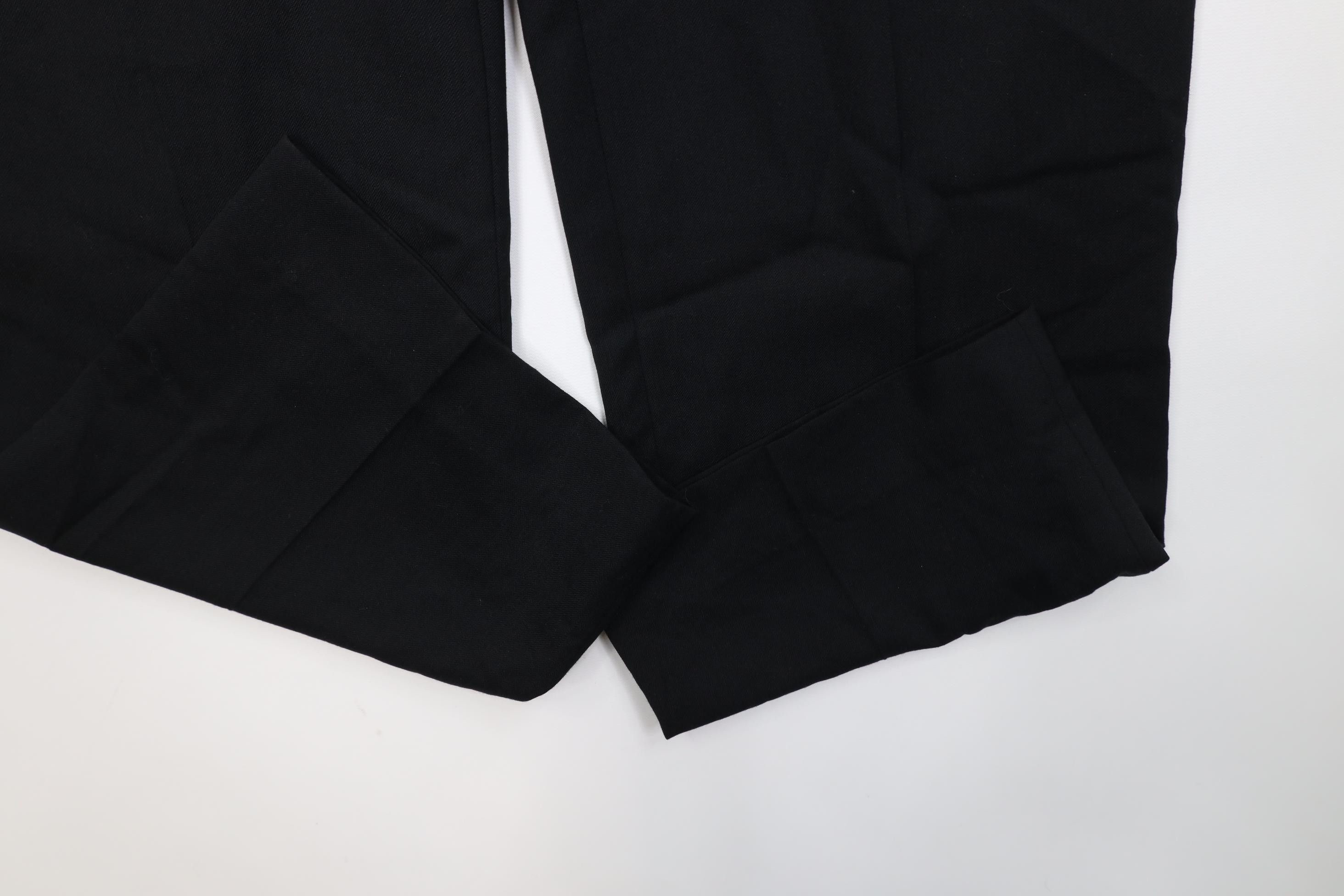 Vintage Vintage 90s Streetwear Wool Herringbone Wide Leg Chino Pants Size US 34 / EU 50 - 5 Thumbnail