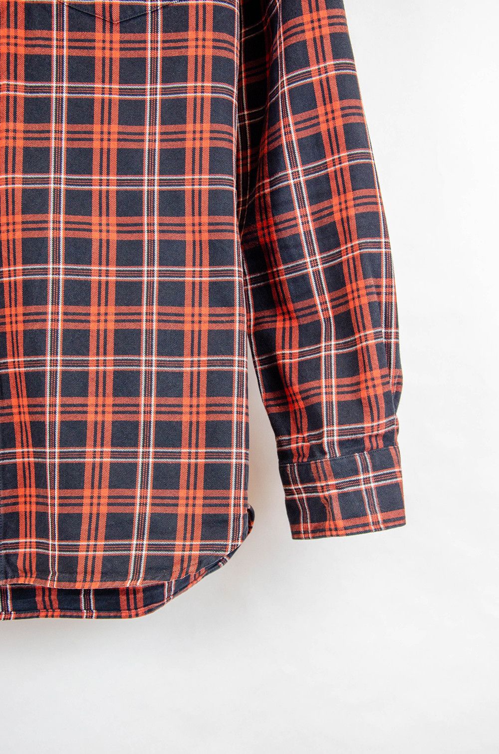 DENHAM Denham Red Black Plaid Flannel Shirt - Size L Size US L / EU 52-54 / 3 - 3 Thumbnail