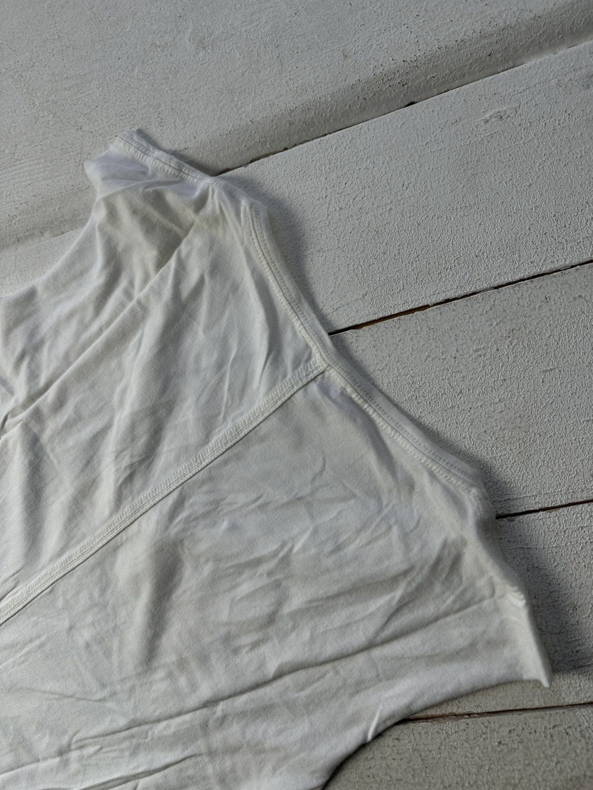 Diesel CRAZY🚨 DIESEL AVANT GARDE Y2K POCKET TANK TOP MEN B&W Size US XL / EU 56 / 4 - 14 Thumbnail