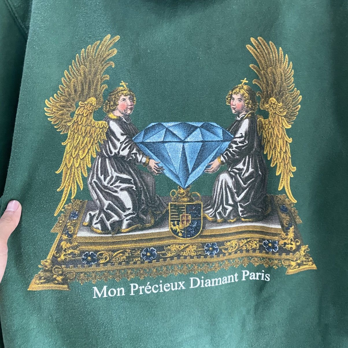 Diamond Supply Co. Diamond Supply Co. Men's Mon Precieux Diamant Paris Hoodie Size US L / EU 52-54 / 3 - 6 Thumbnail