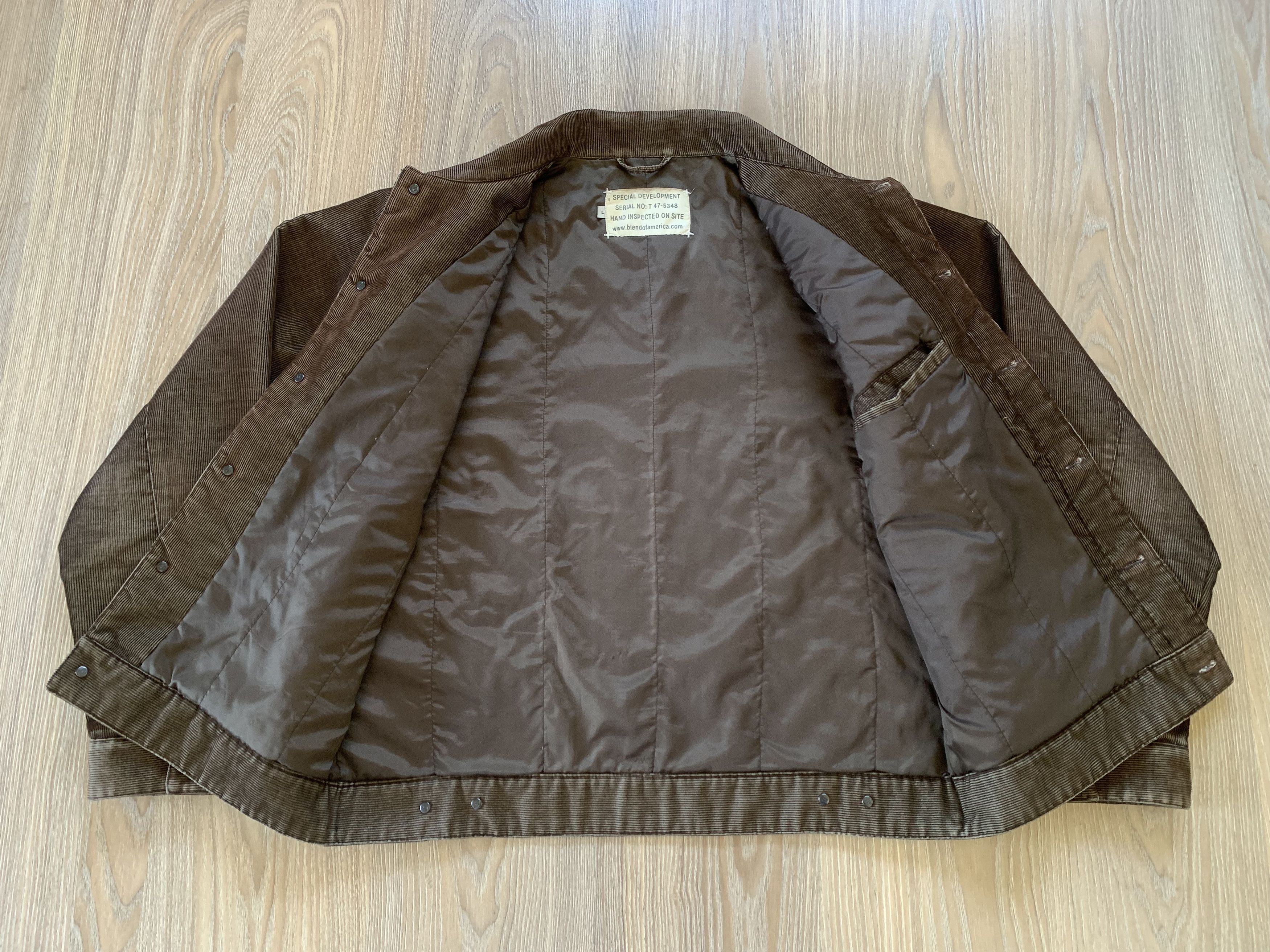 Other Blend Of America Corduroy Vintage Mens Jacket Size US L / EU 52-54 / 3 - 5 Thumbnail